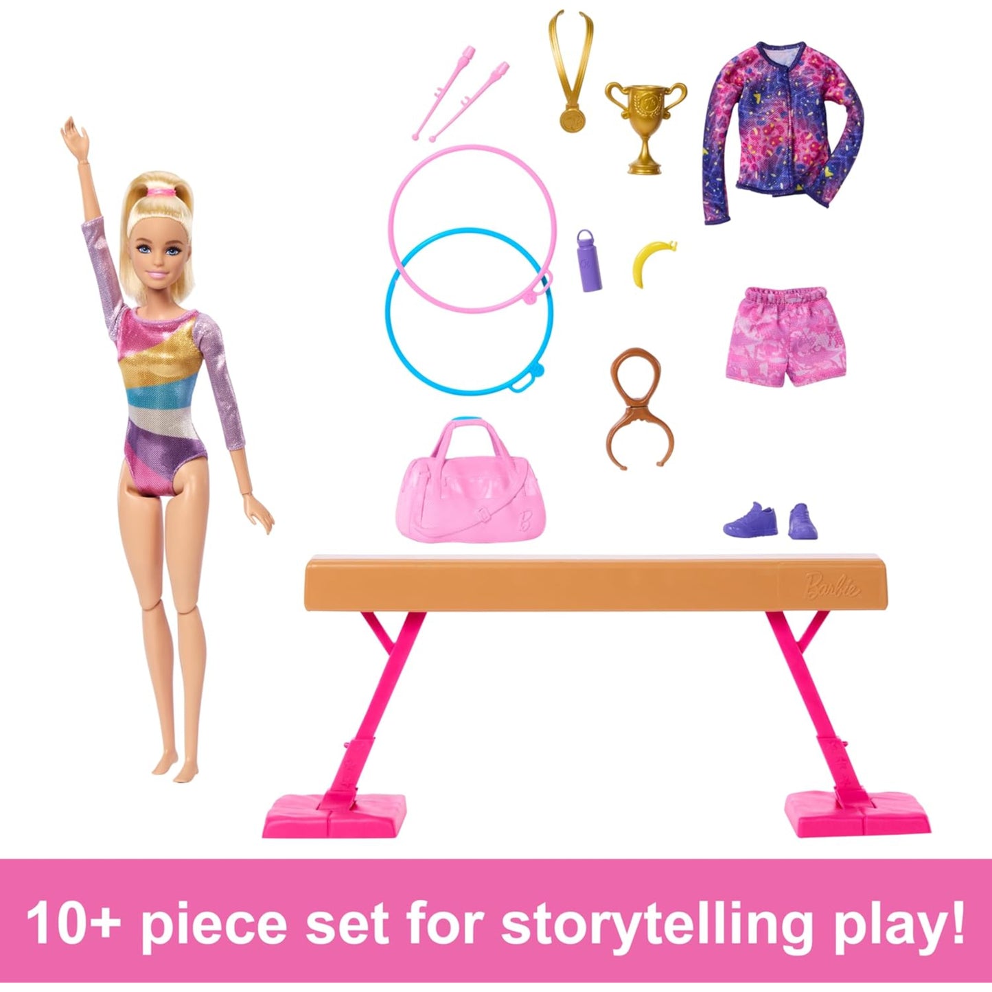 Barbie Gymnastics Doll Set