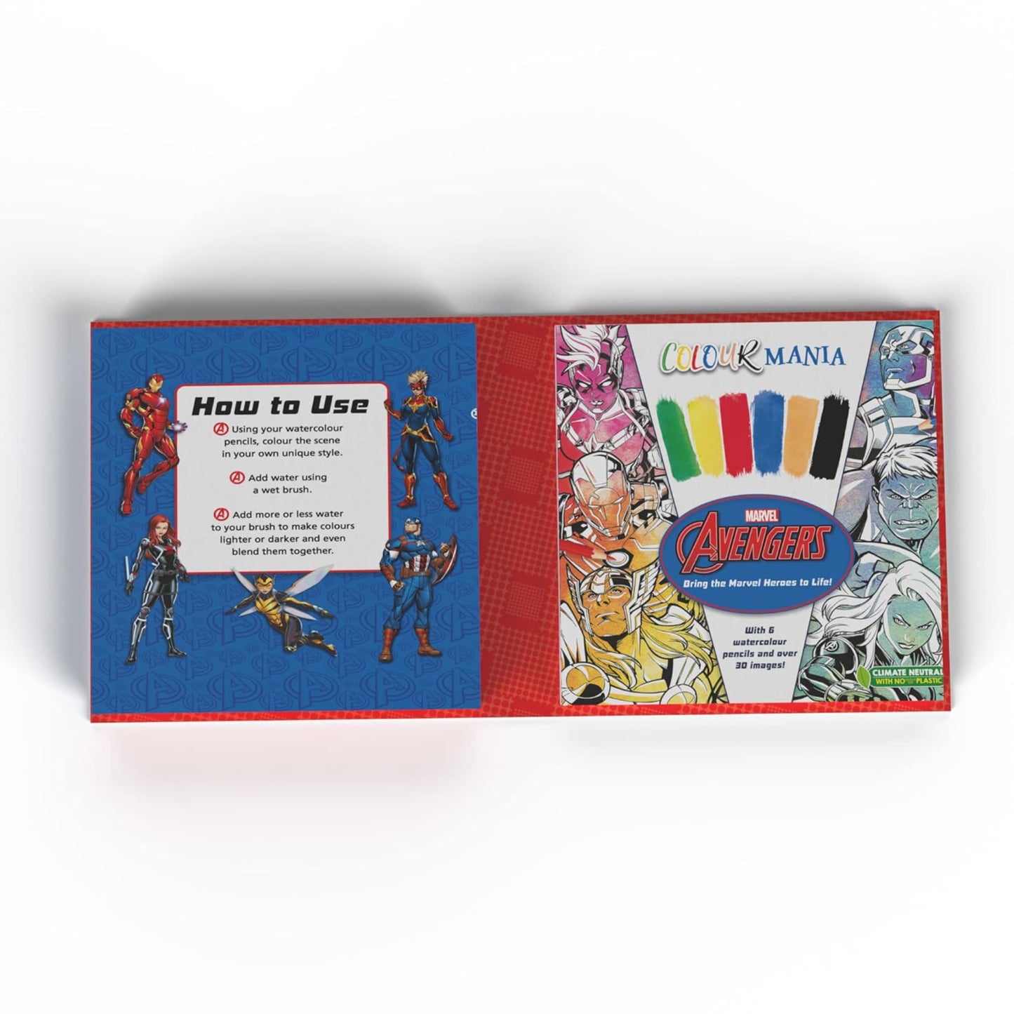 Marvel Avengers Colour Mania