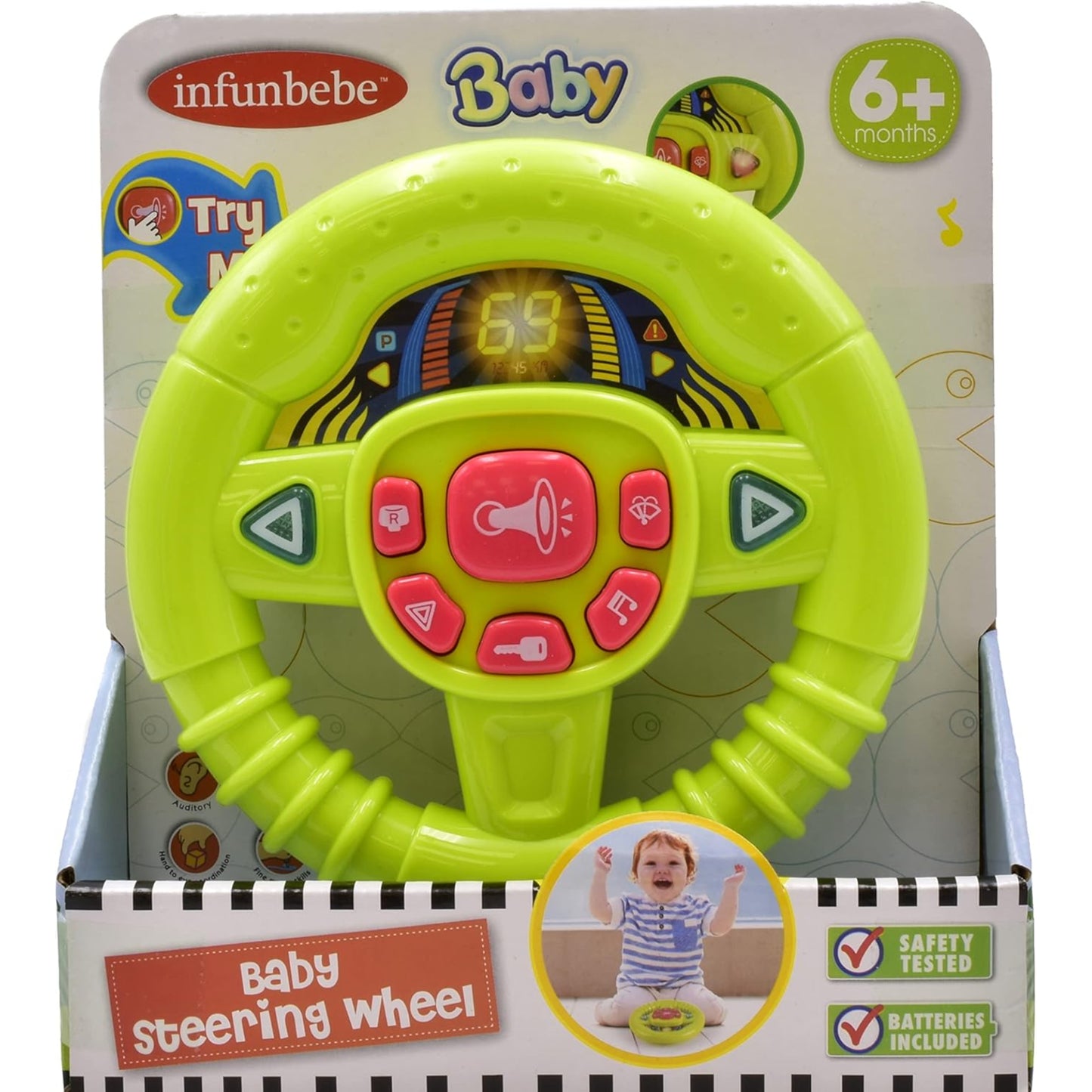 Infunbebe Baby Steering Wheel