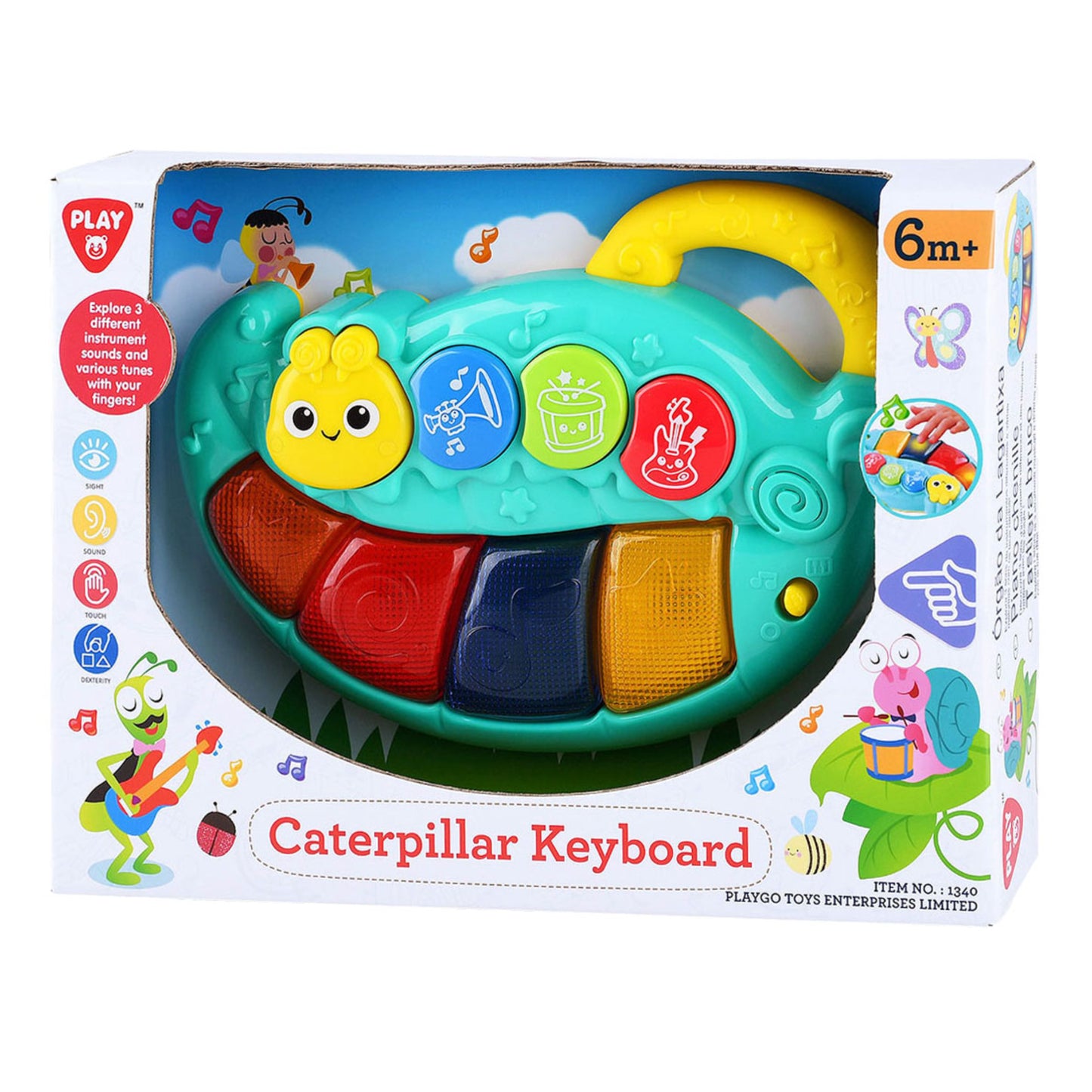 Play Go Catapillar Keyboard