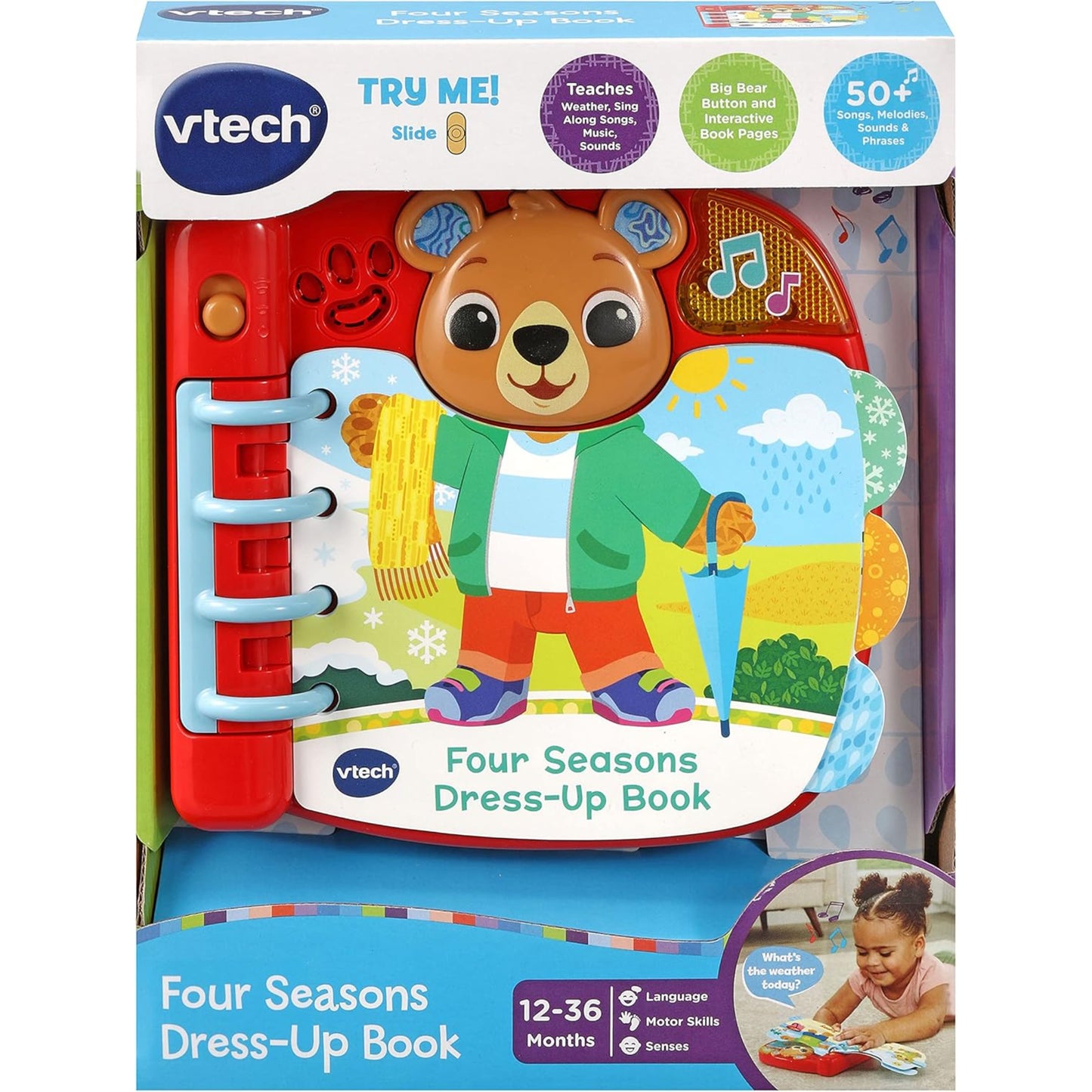 VTECH Four Seasons Dress-Up Book