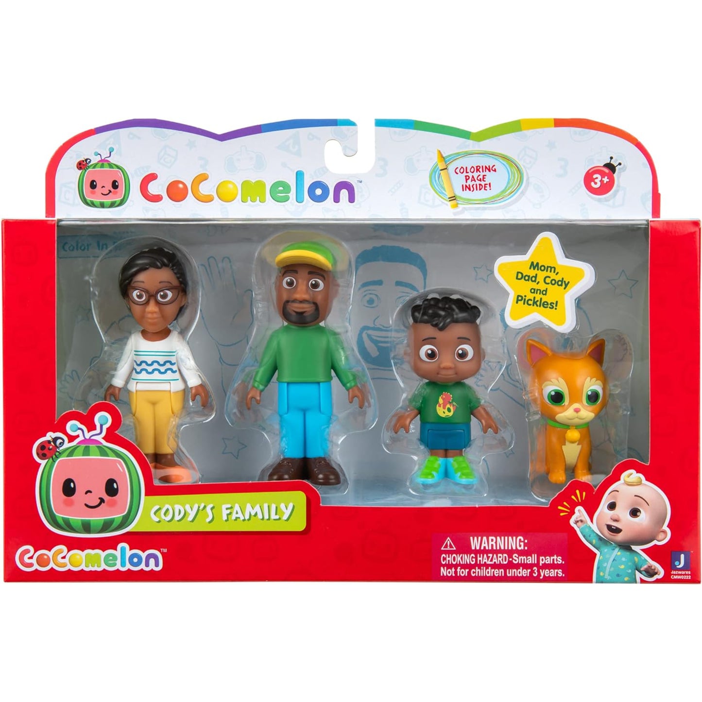 Cocomelon Cody's Family Figures