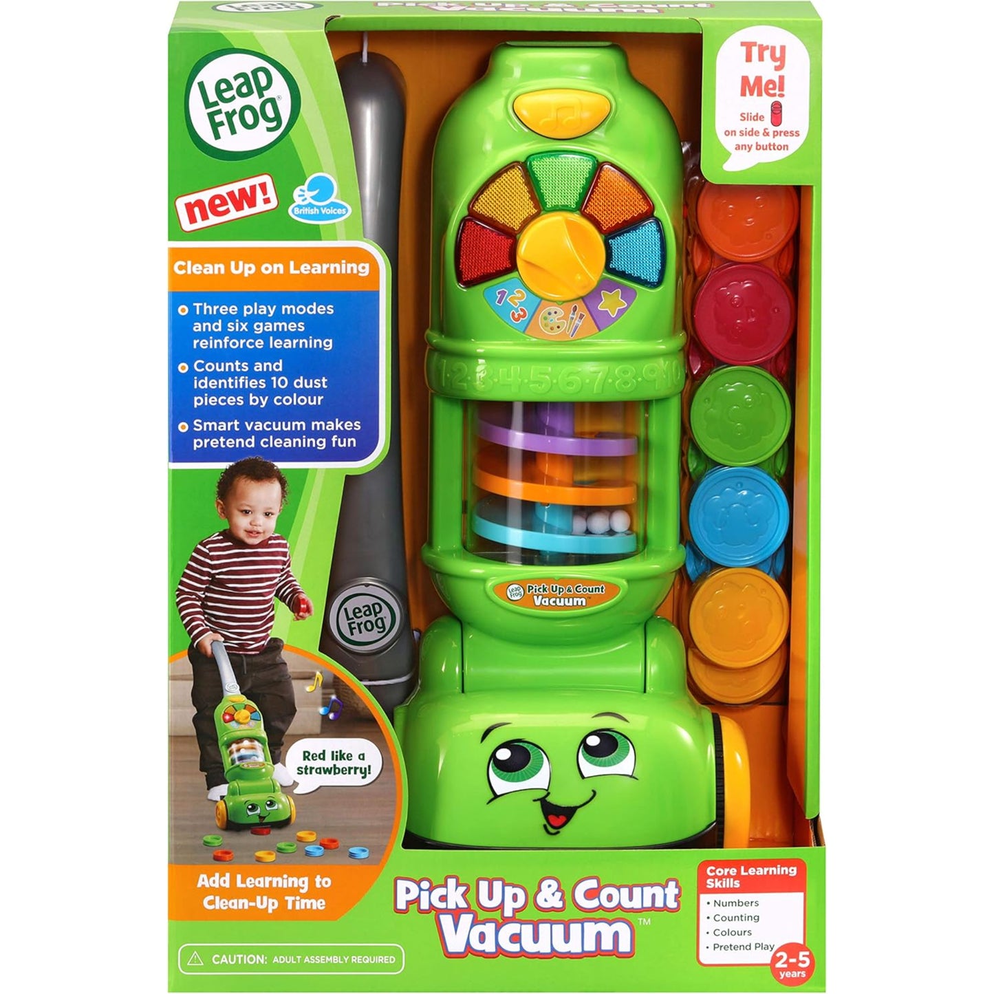 Leapfrog Pick Up & Count Vaccum