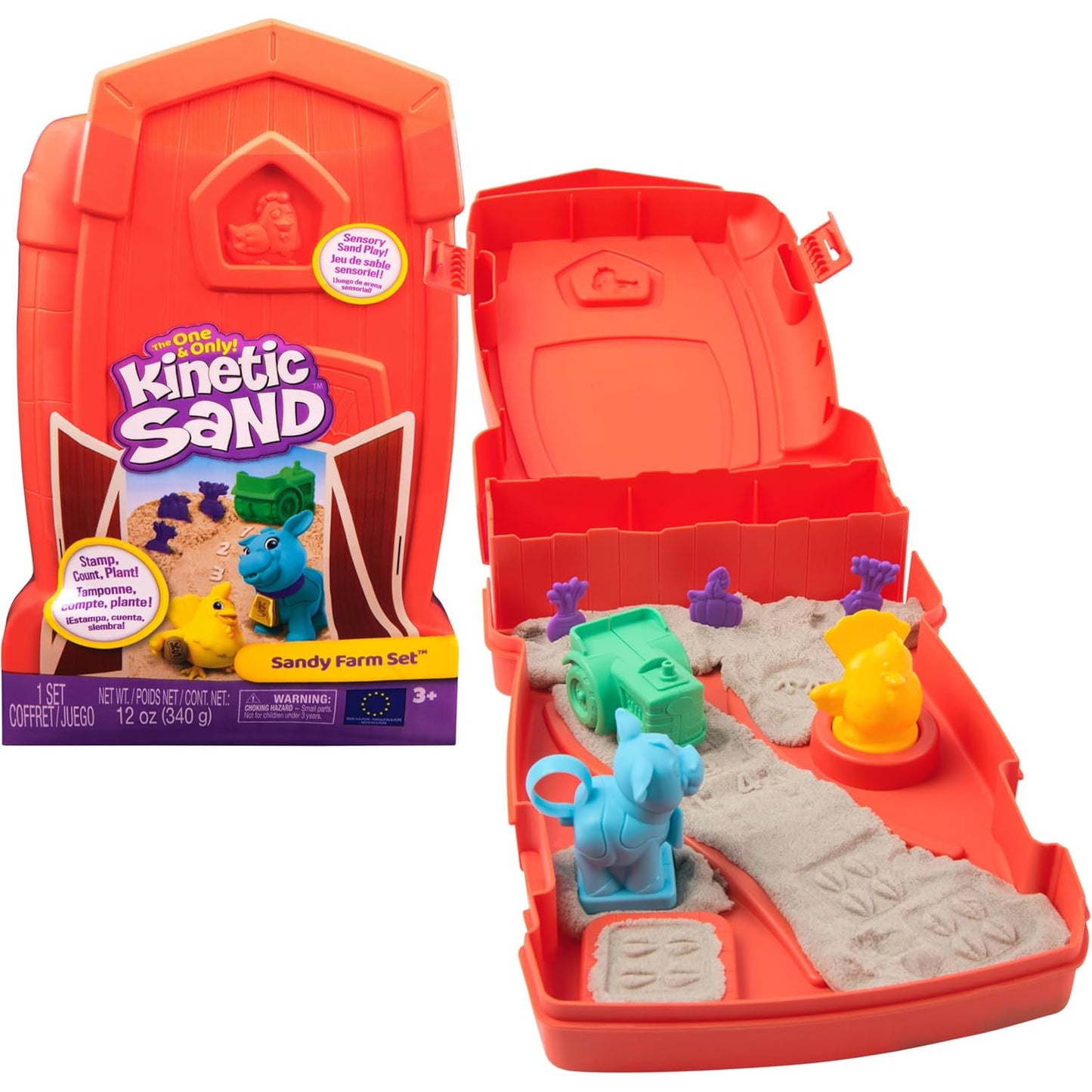 Kinetic Sand Farm Set