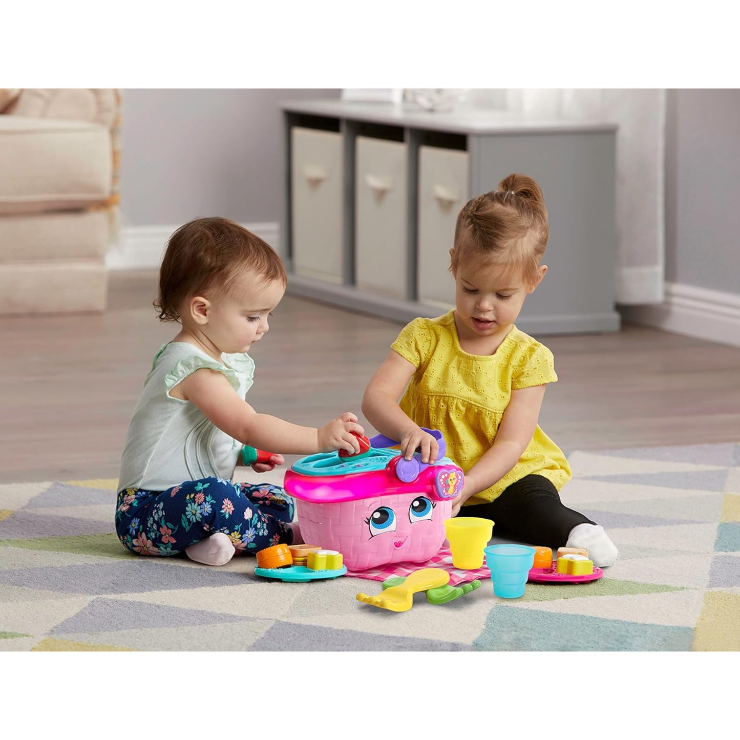 Leapfrog Shapes and Sharing Picnic Basket