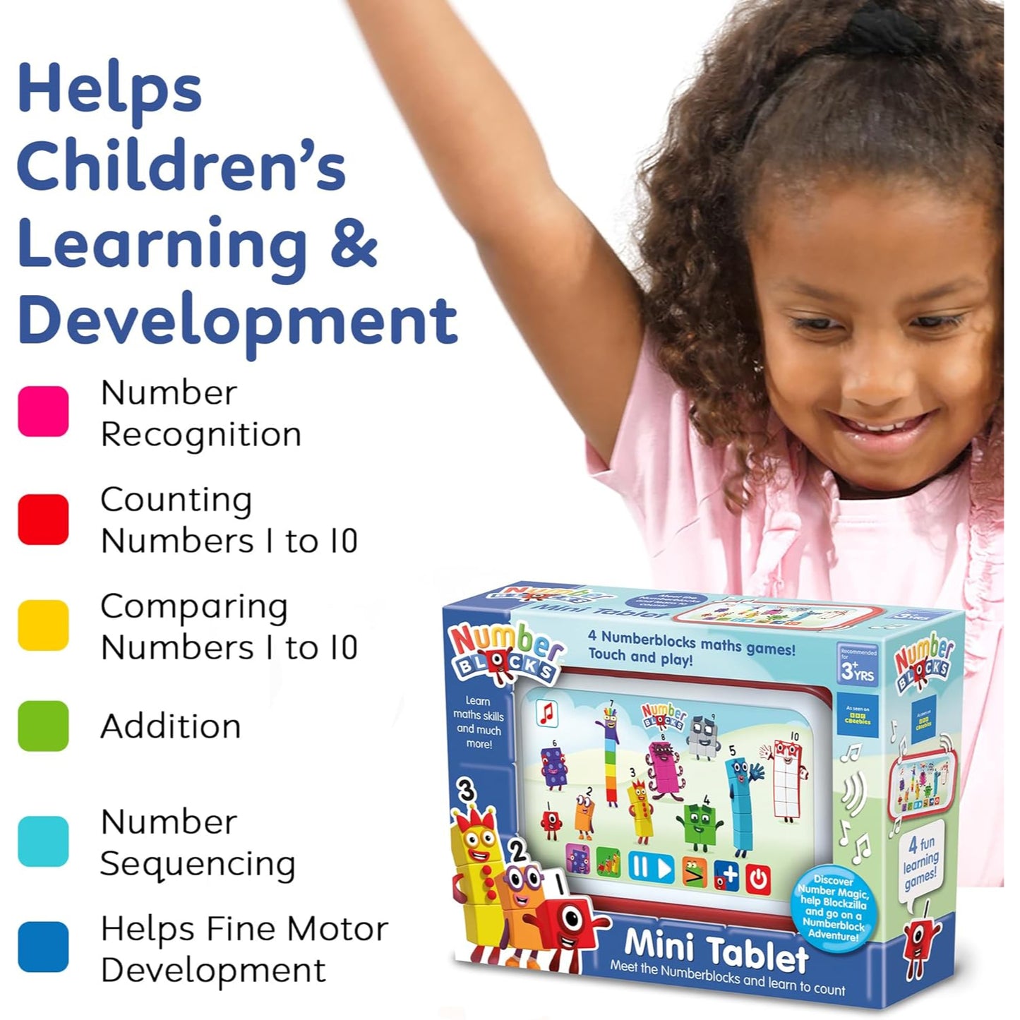 NumberBlocks Mini Tablet