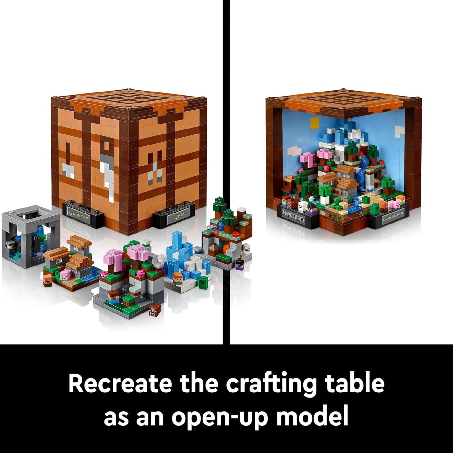 Minecraft Lego The Crafting Table