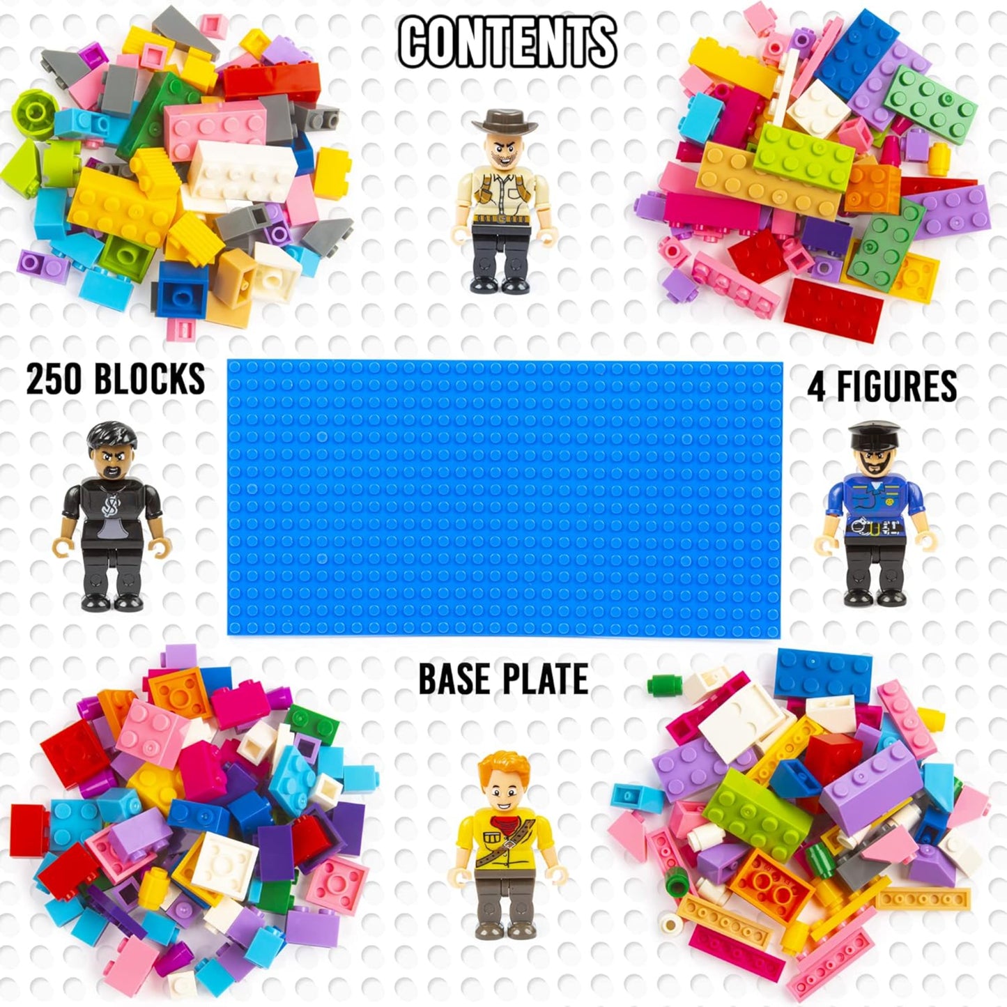 BLOCK TECH STORAGE BOX WITH CONTENTS