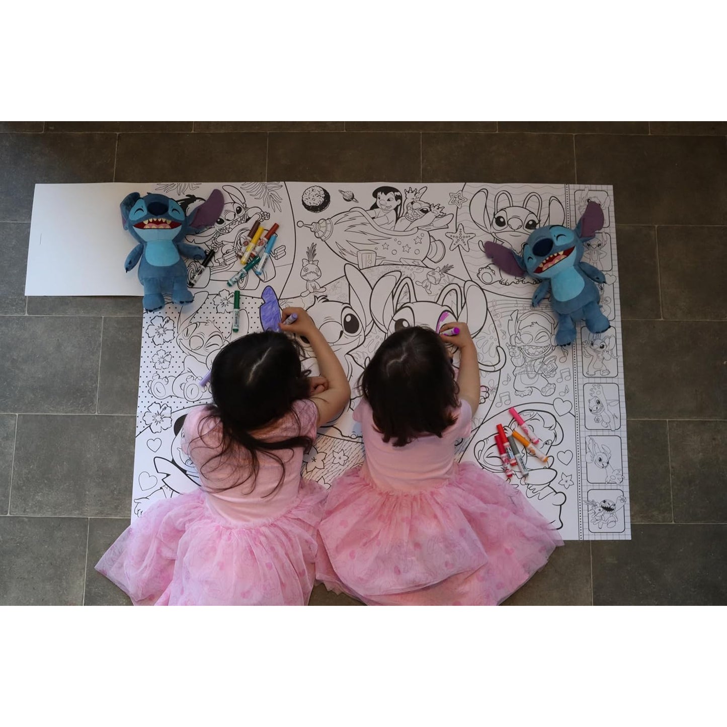 Stitch Super Fun Floor Colouring