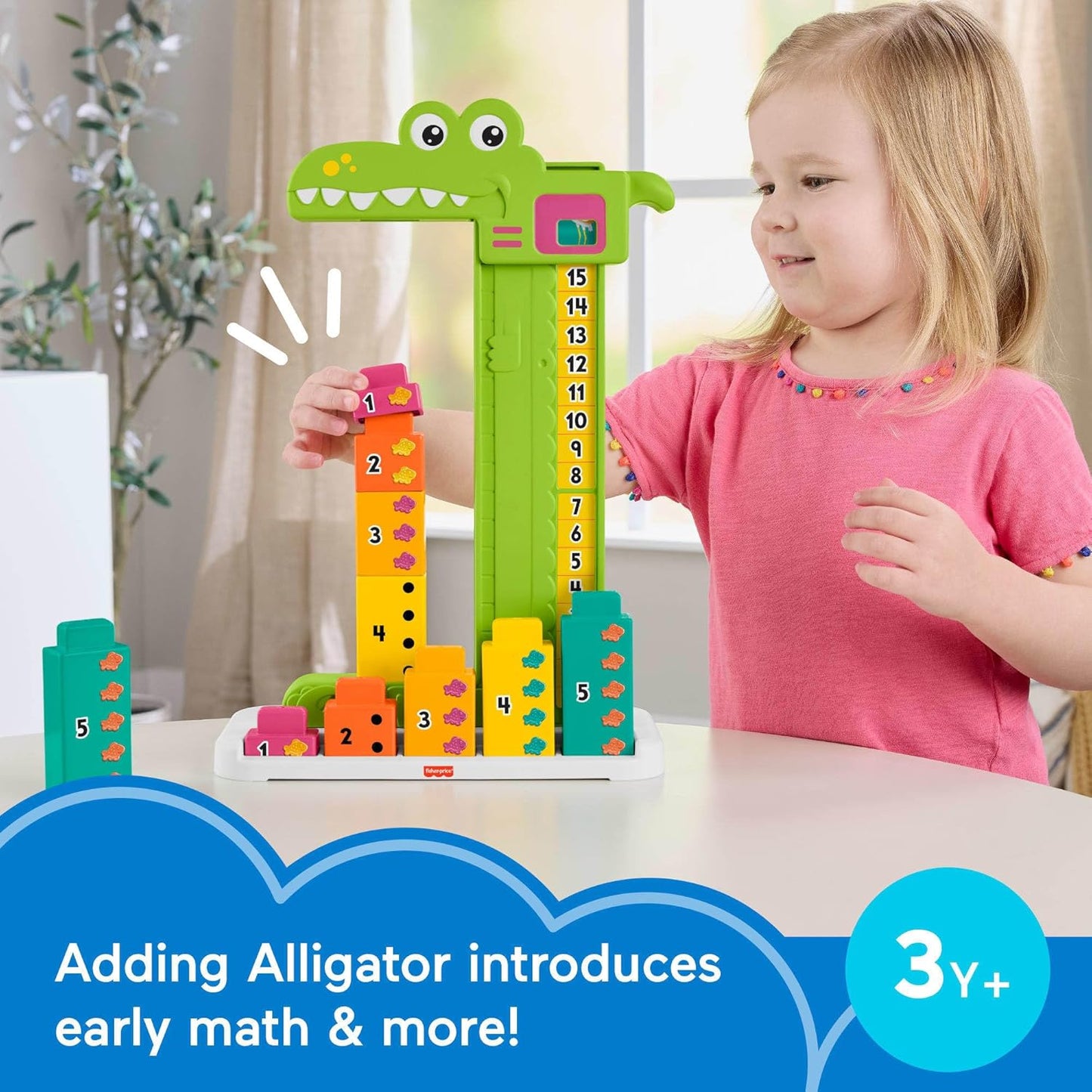 Fisher Price Adding Alligator Educational Toy