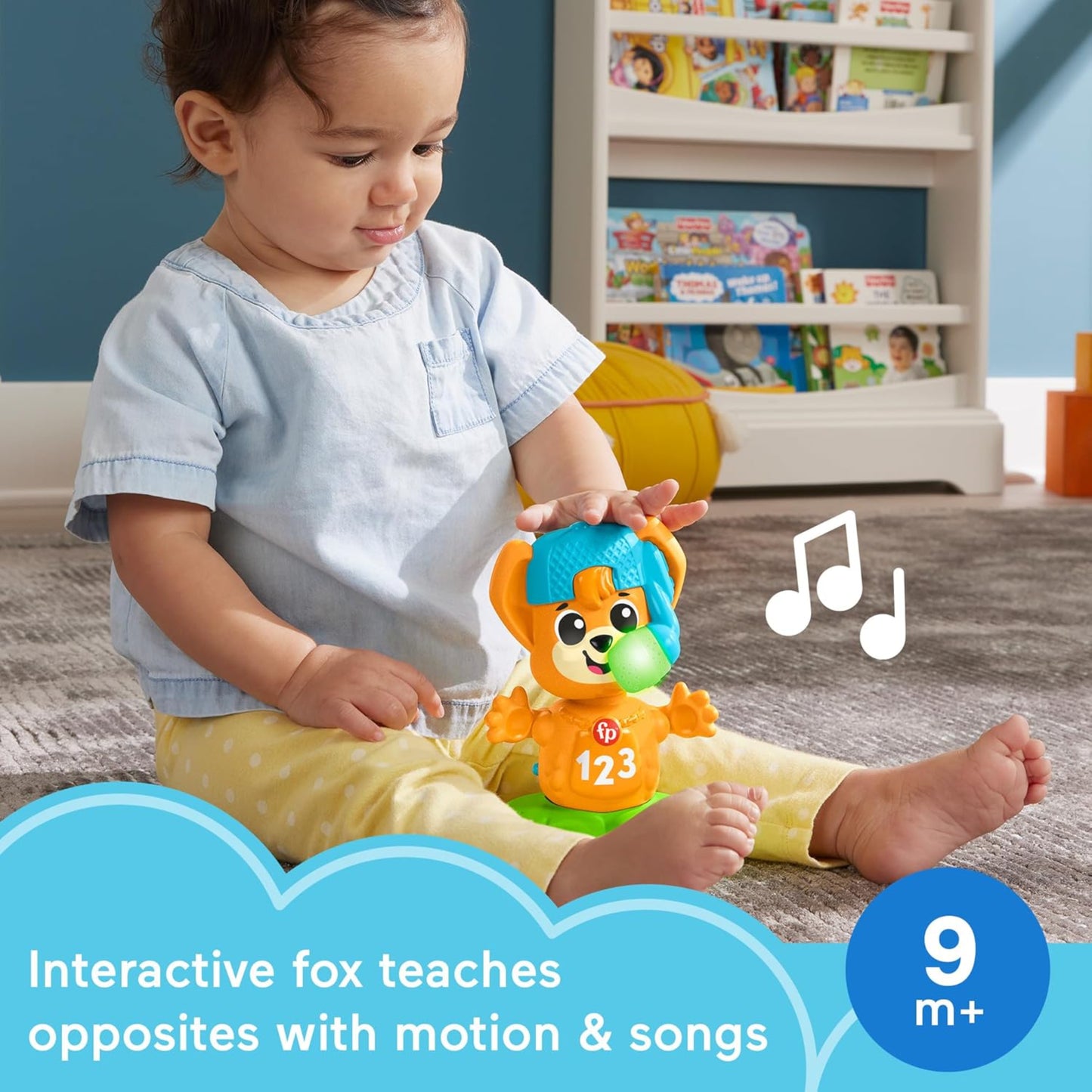 Fisher Price Linkimlas Opposites Fox