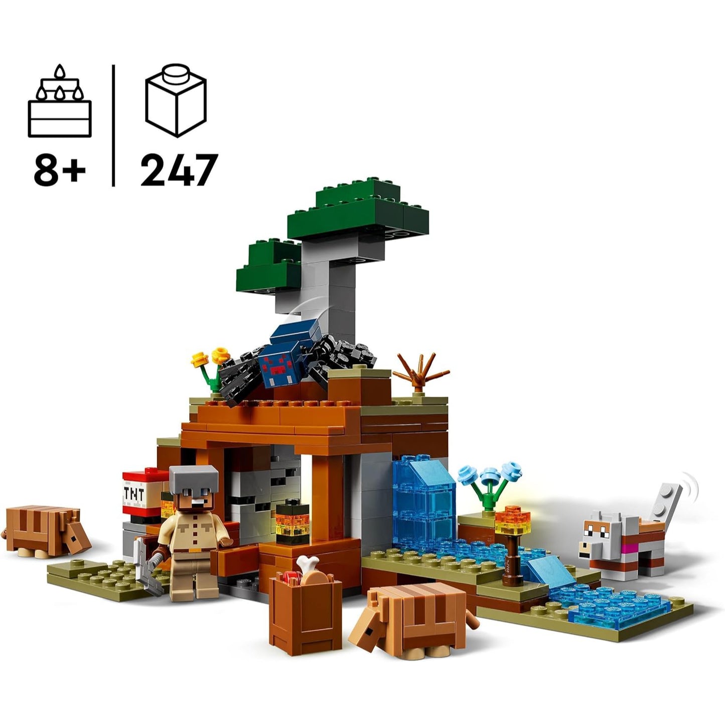 Minecraft Lego Armadillo Mine