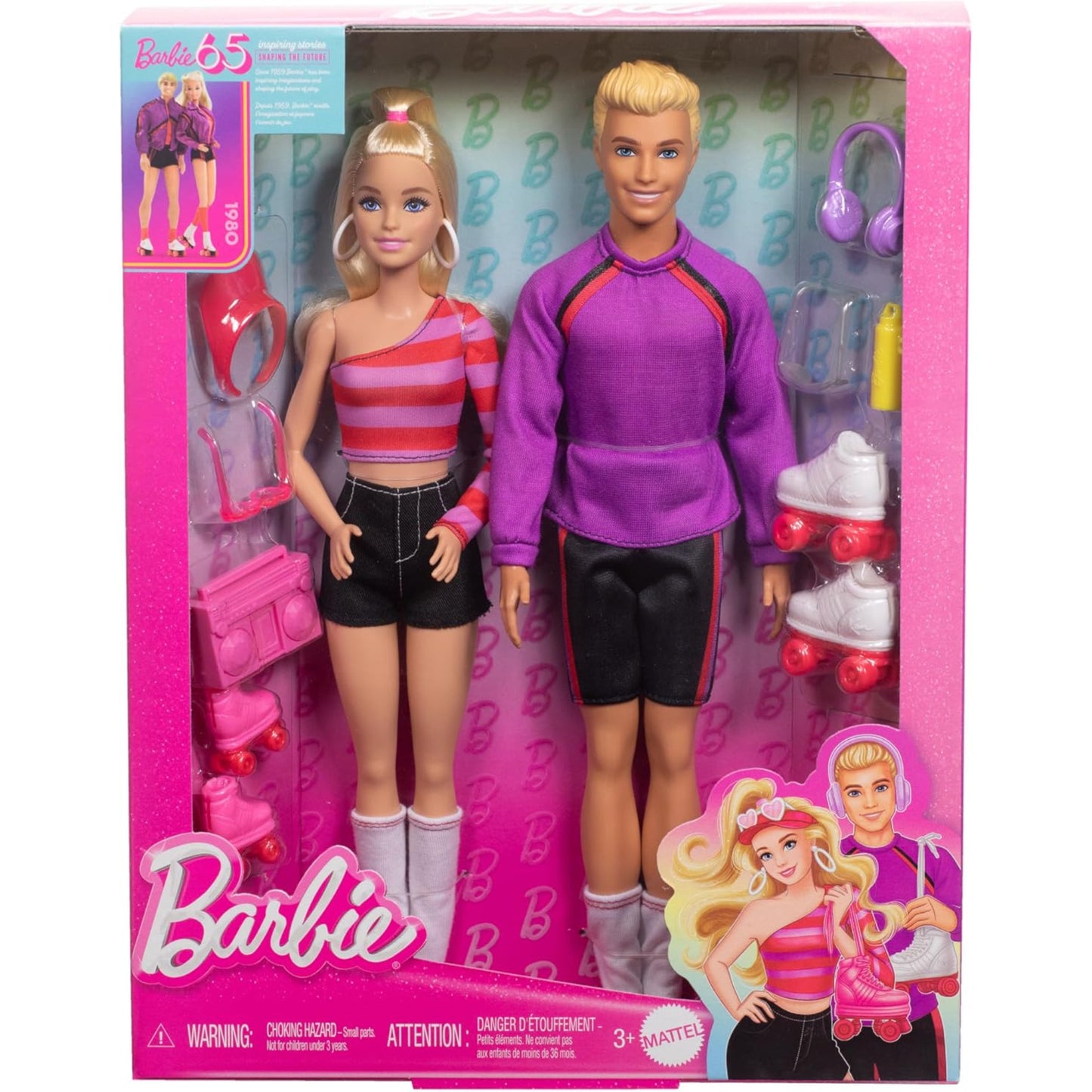 Barbie 65th Anniversery Skate Couple