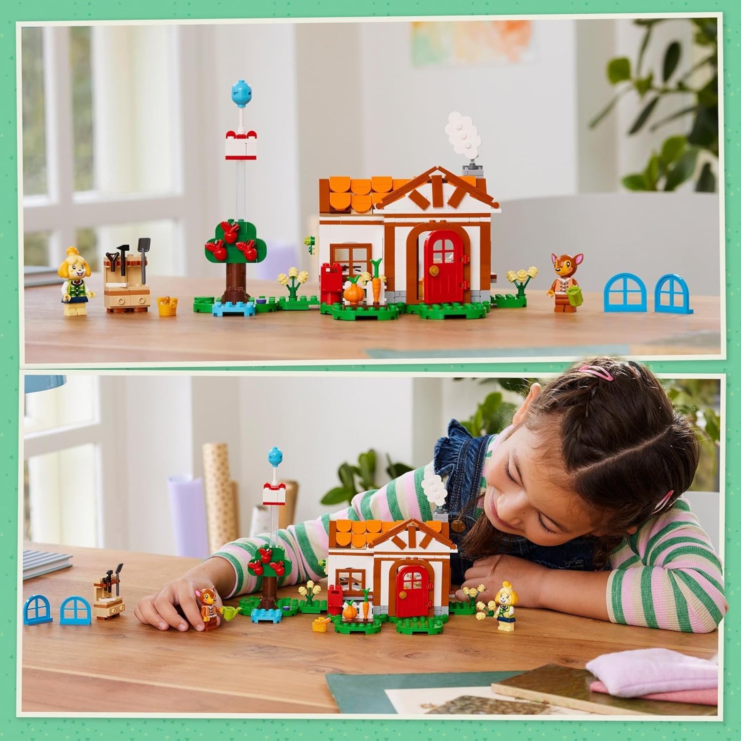 Lego Animal Crossing Isabelles House Visit