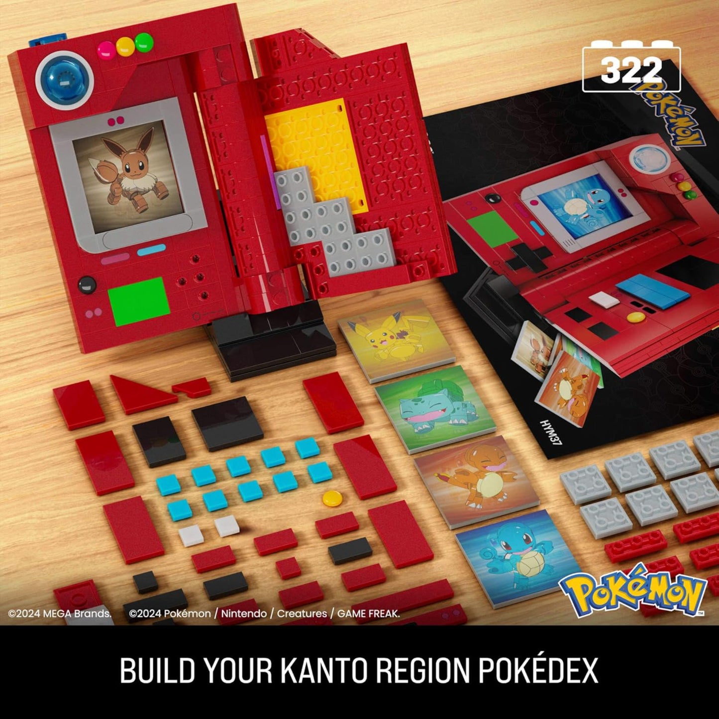 Pokemon MEGA Blocks Pokedex