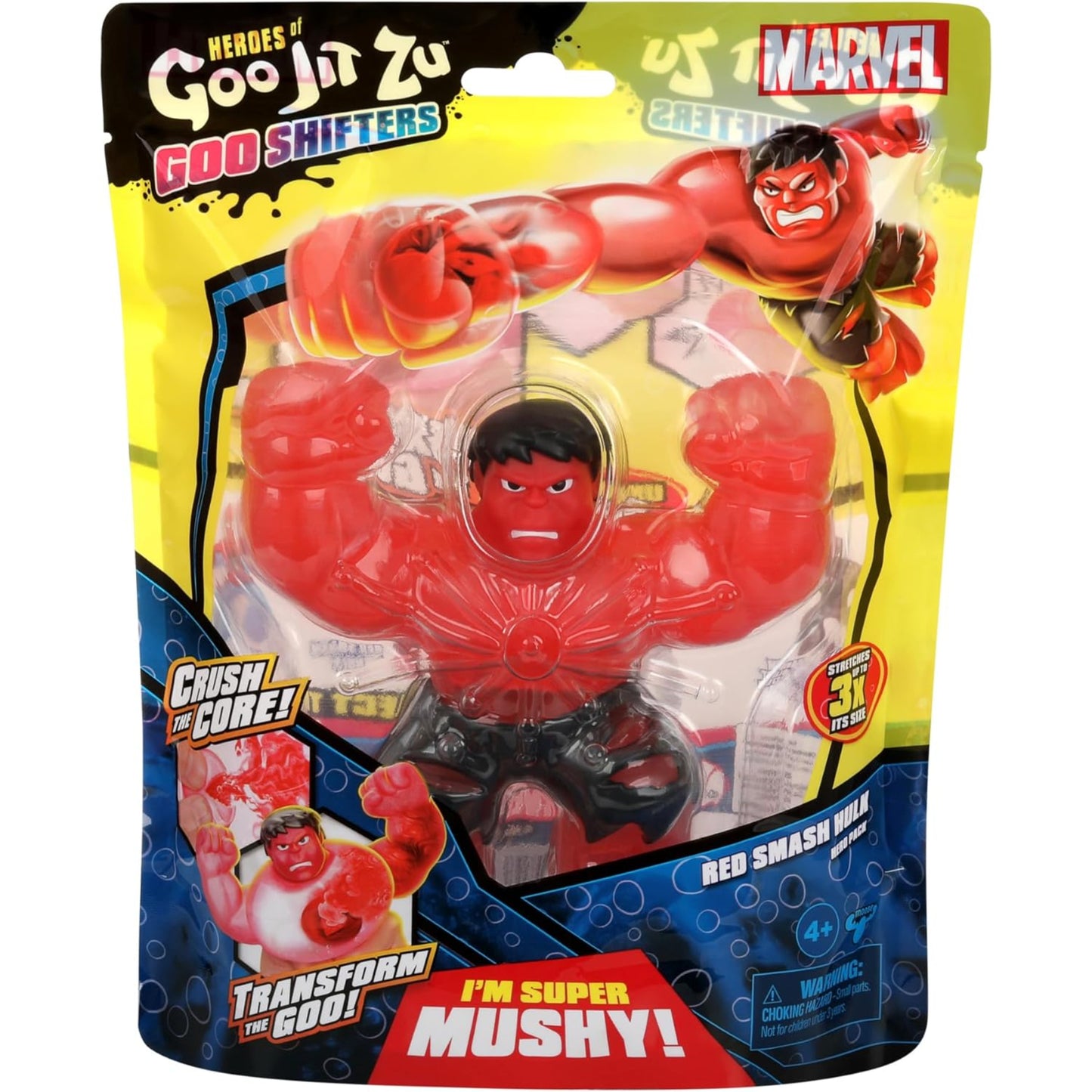 Heros of Goo Jit Zu GOO SHIFTERS Red Hulk
