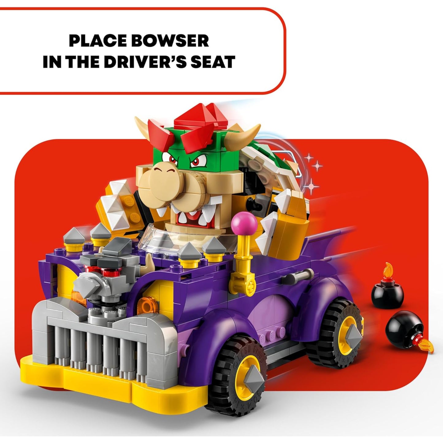 Lego Super Mario Bowsers Car