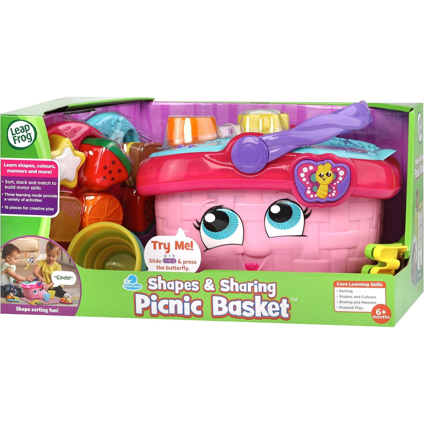 Leapfrog Shapes and Sharing Picnic Basket