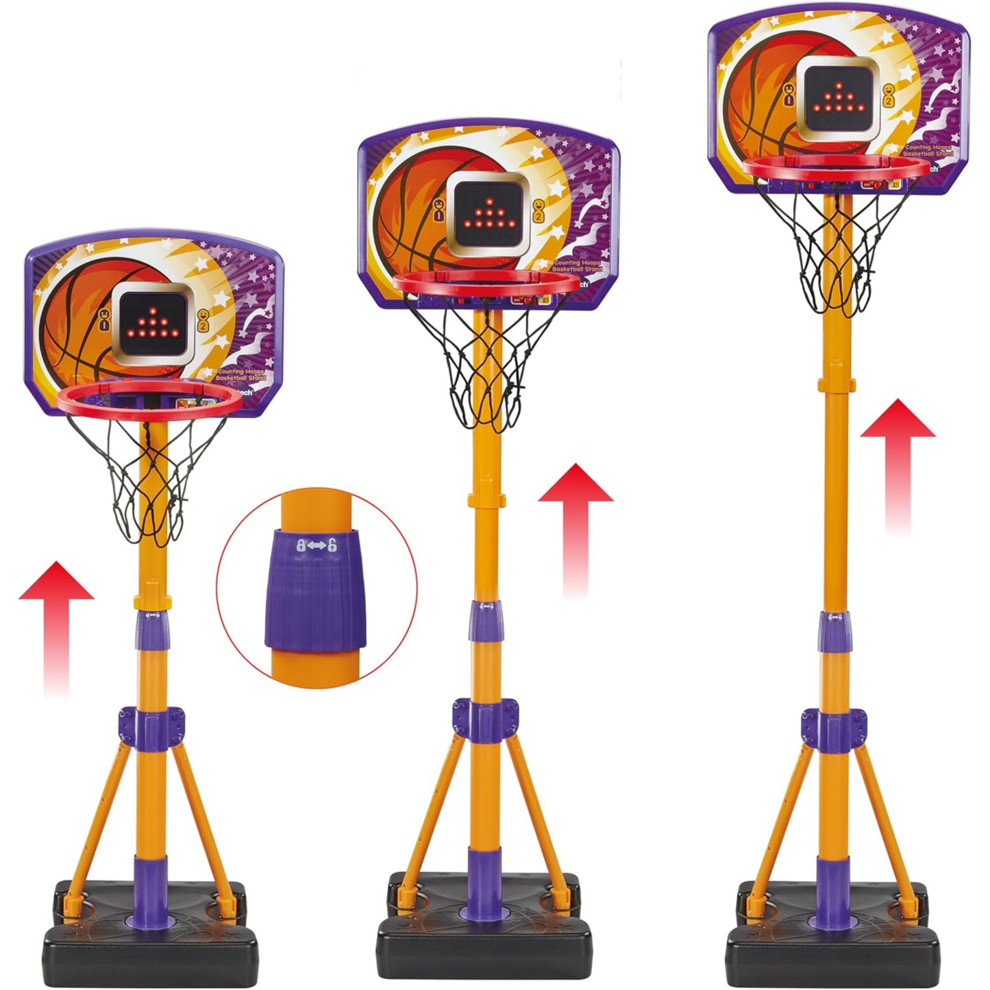 VTECH Counting Hoops Basketball Stand