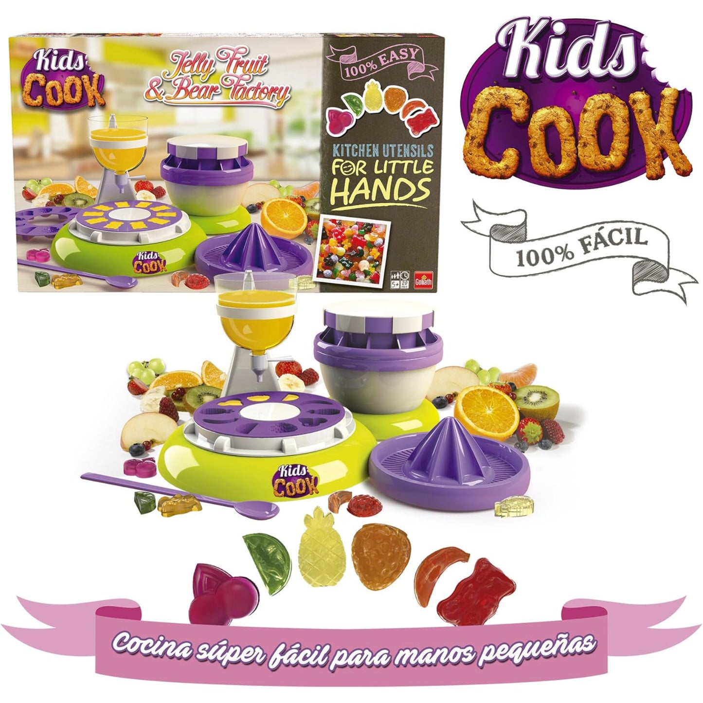 Kids Cook - Jelly Fruit Factory