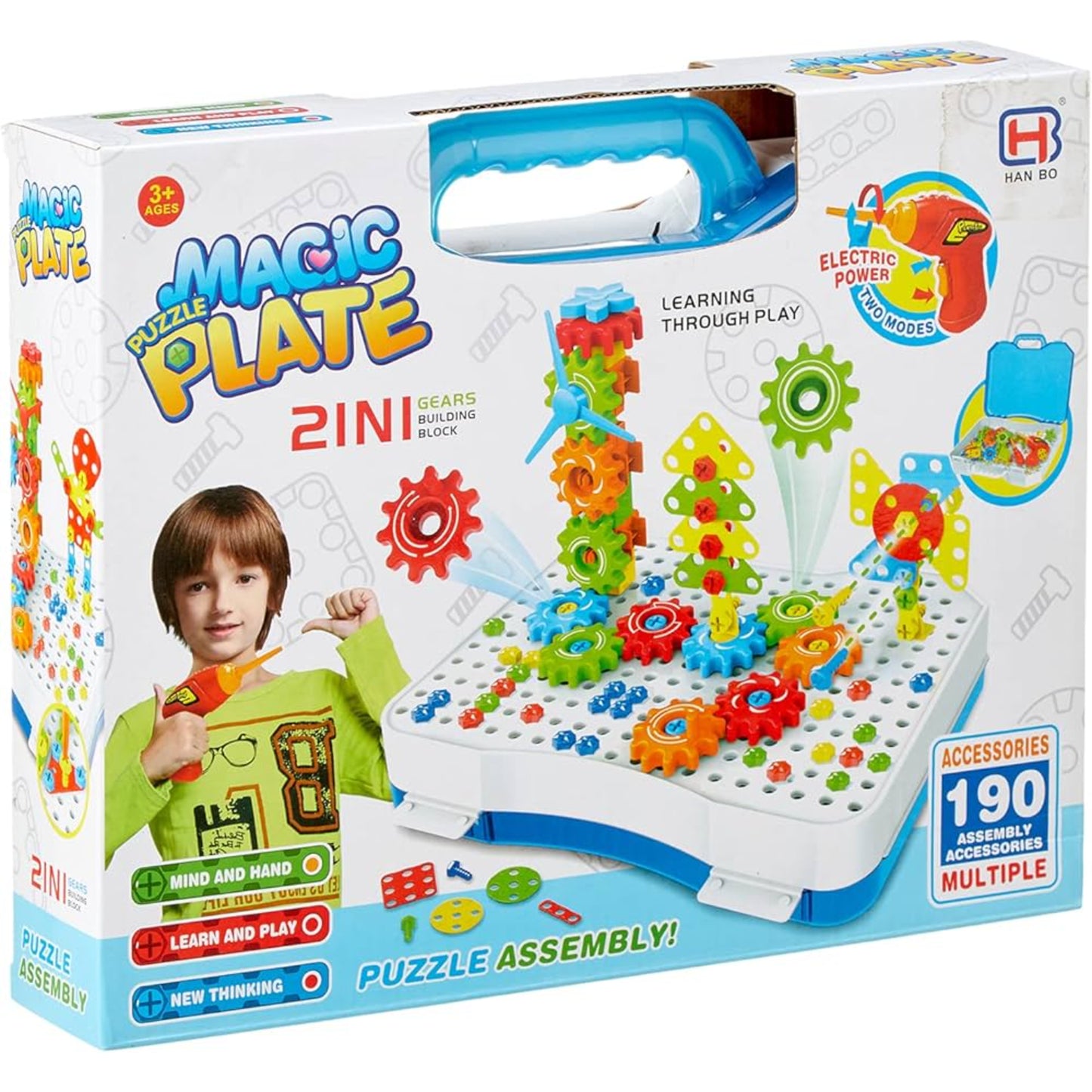 Magic Puzzle Plate