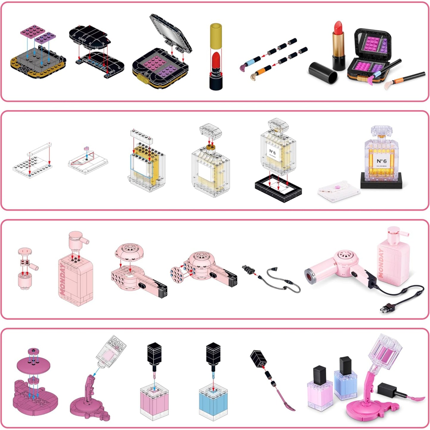 Max Build Beauty Collection 4 Pack