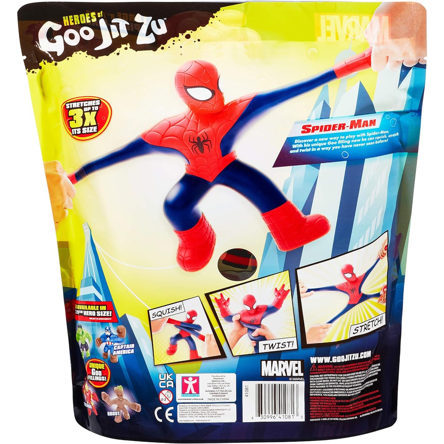 Goo Jit Zu Large Spiderman