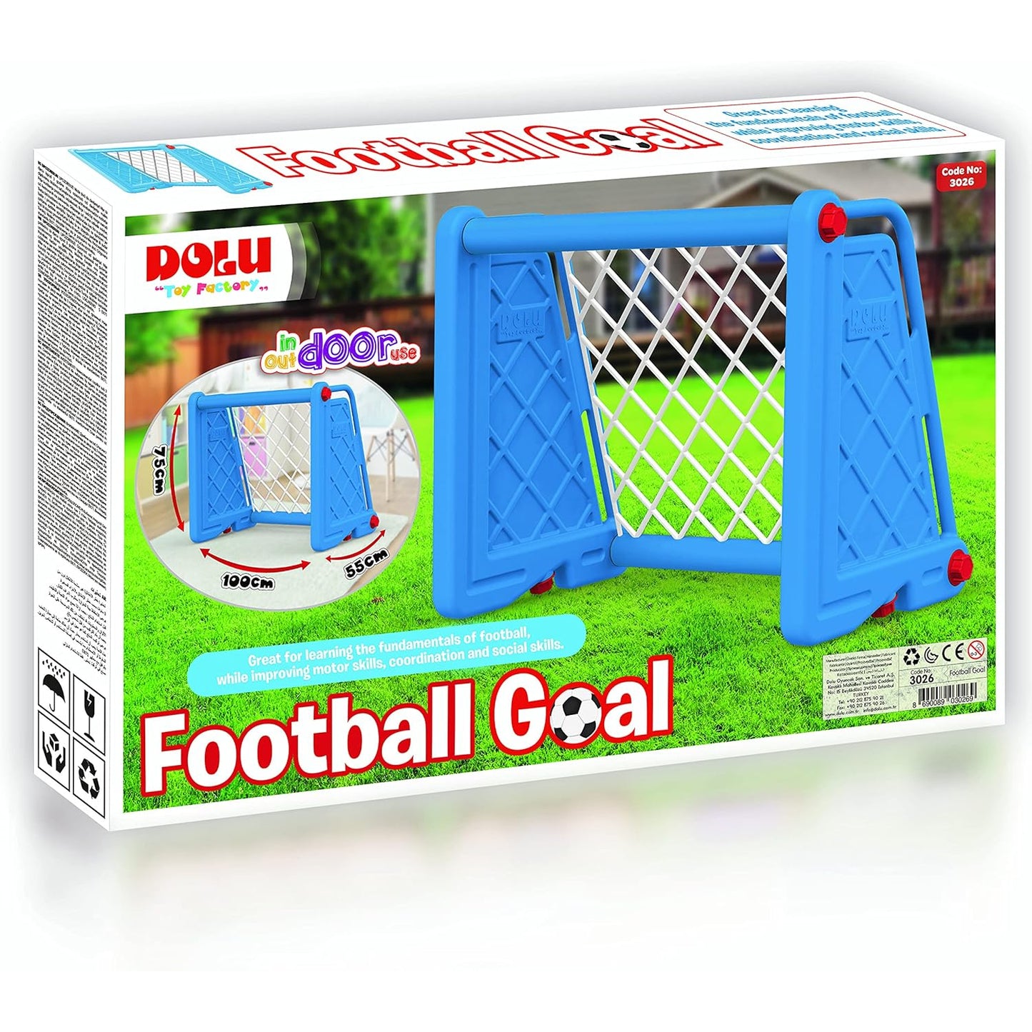 Dolu Indoor/outdoor Football Goal Net