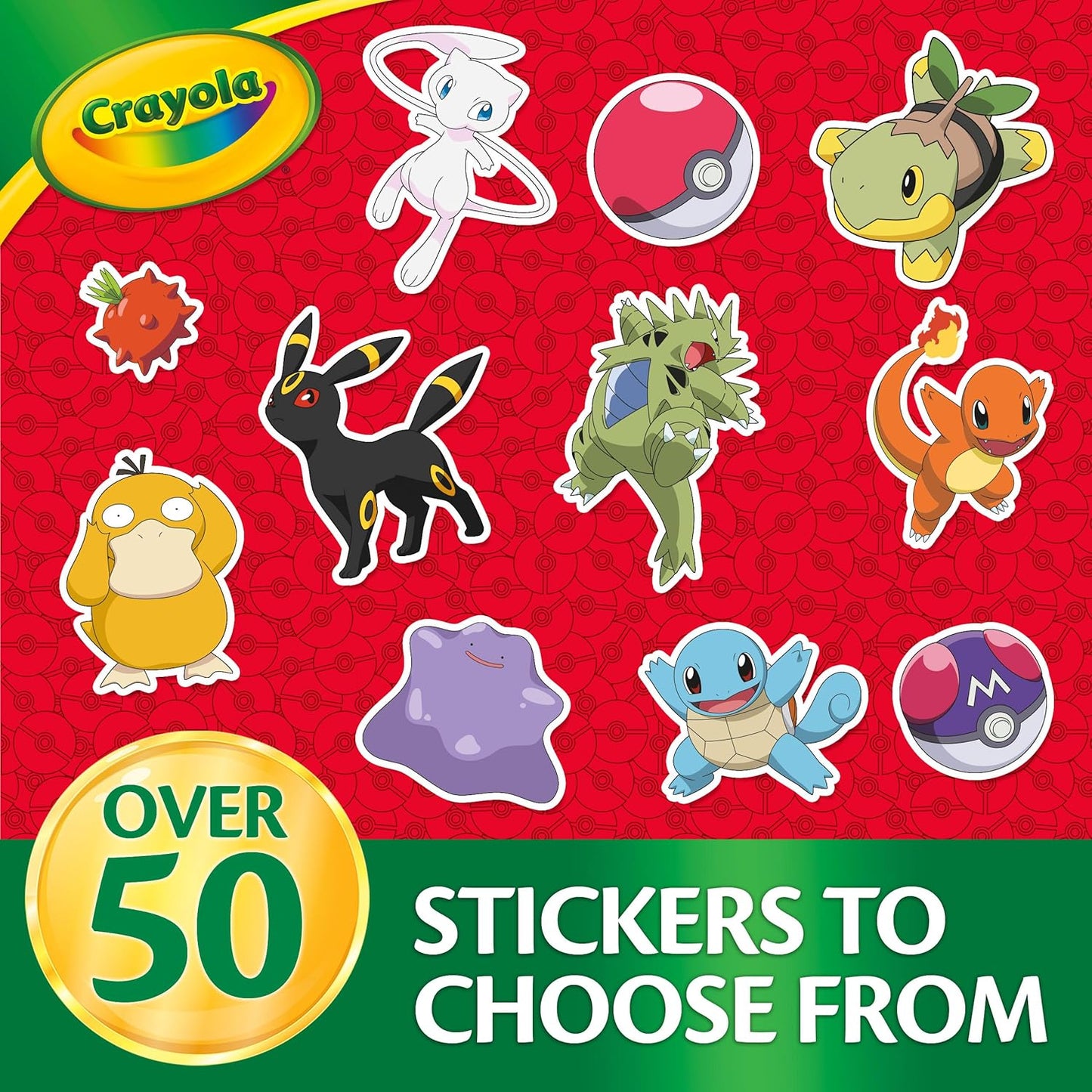 Crayola Pokemon Colour and Sticker Activty Pack