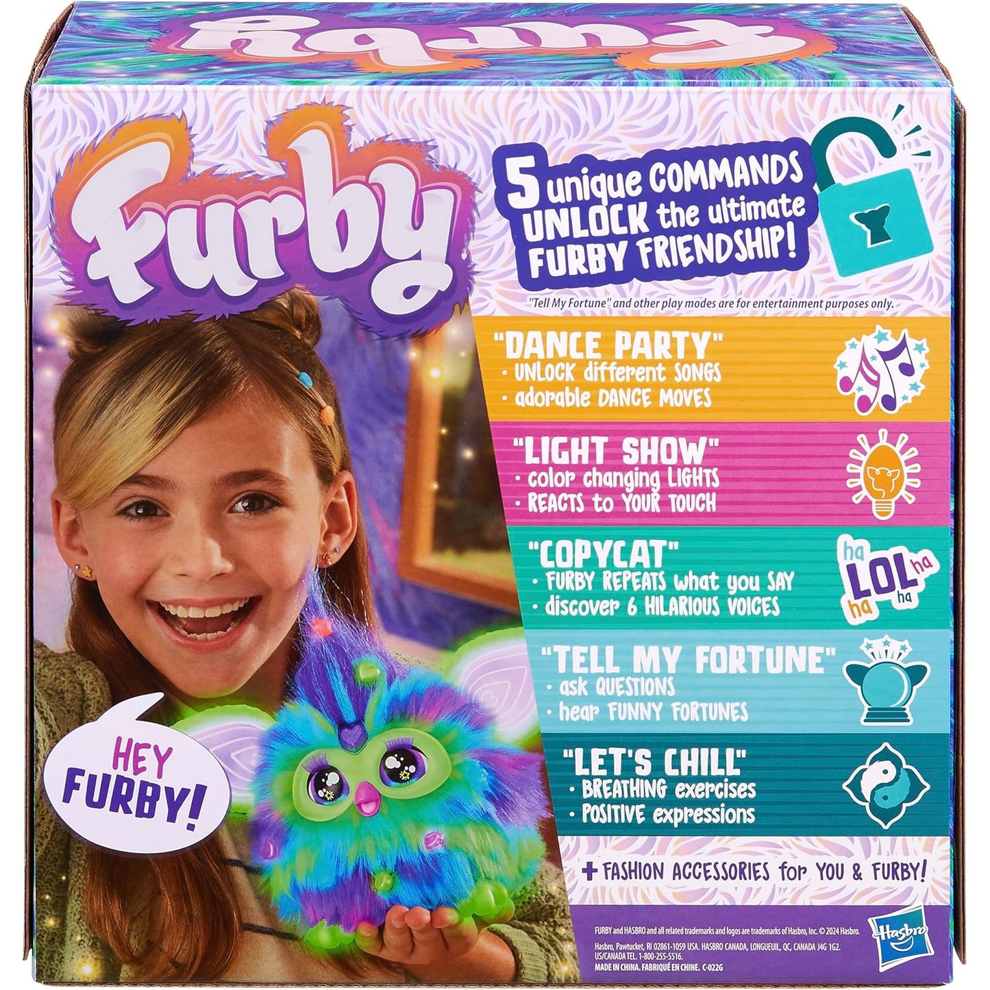 Furby Glow-In-Dark Interactive Toy