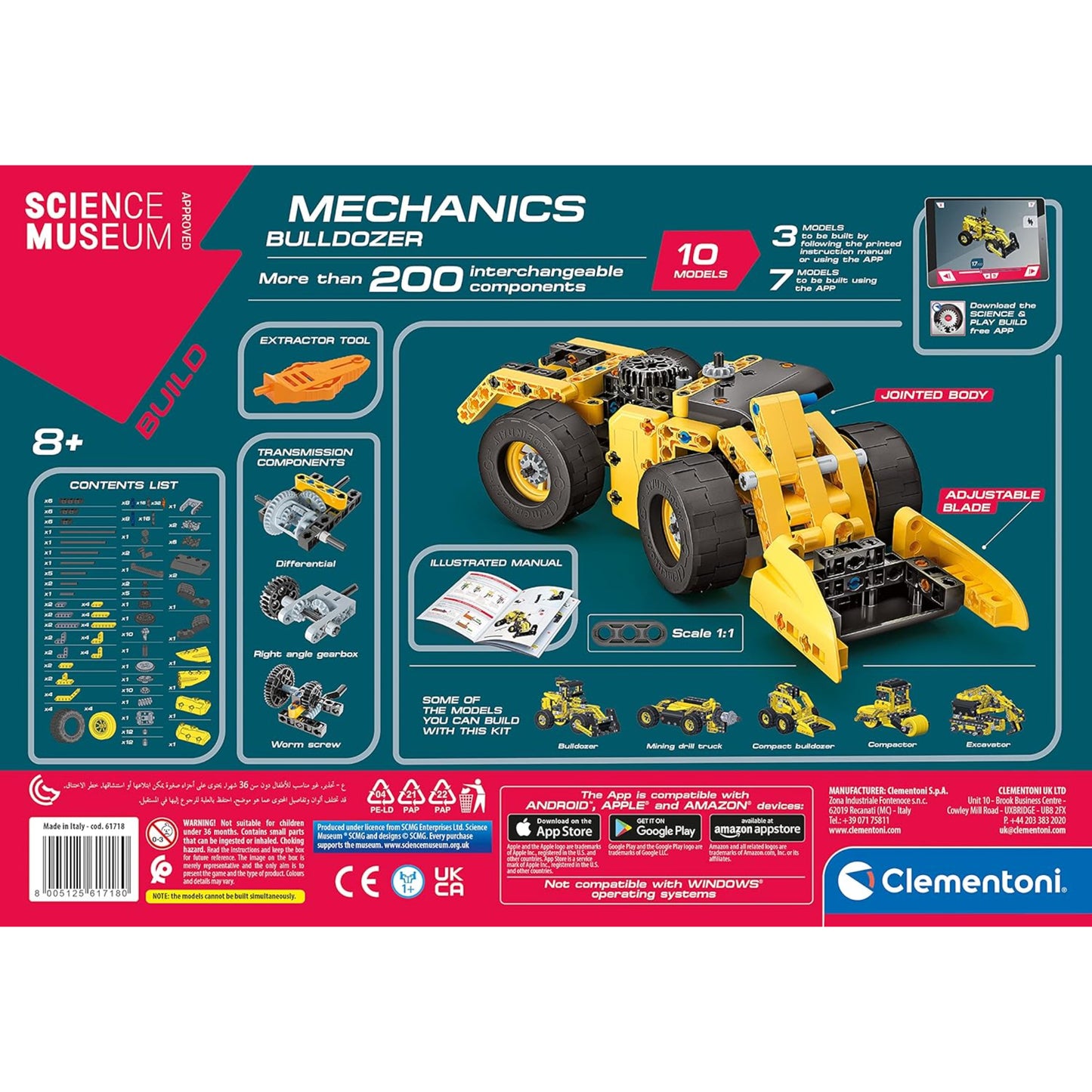Science & Play Mechanics Bulldozer