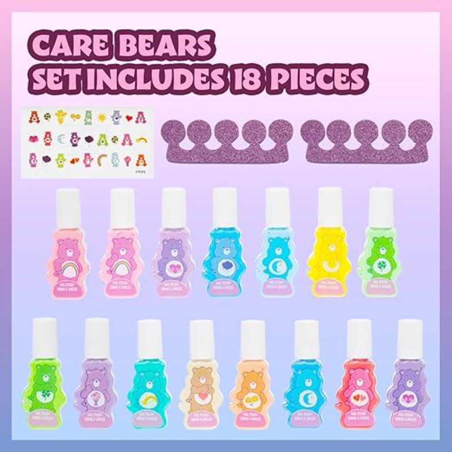 Care Bears Nail Set