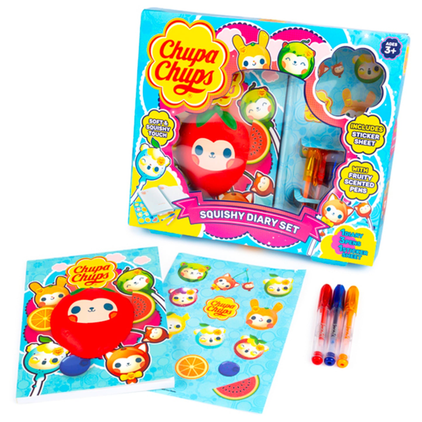 CHUPA CHUPS MINI SQUISHEE DIARY