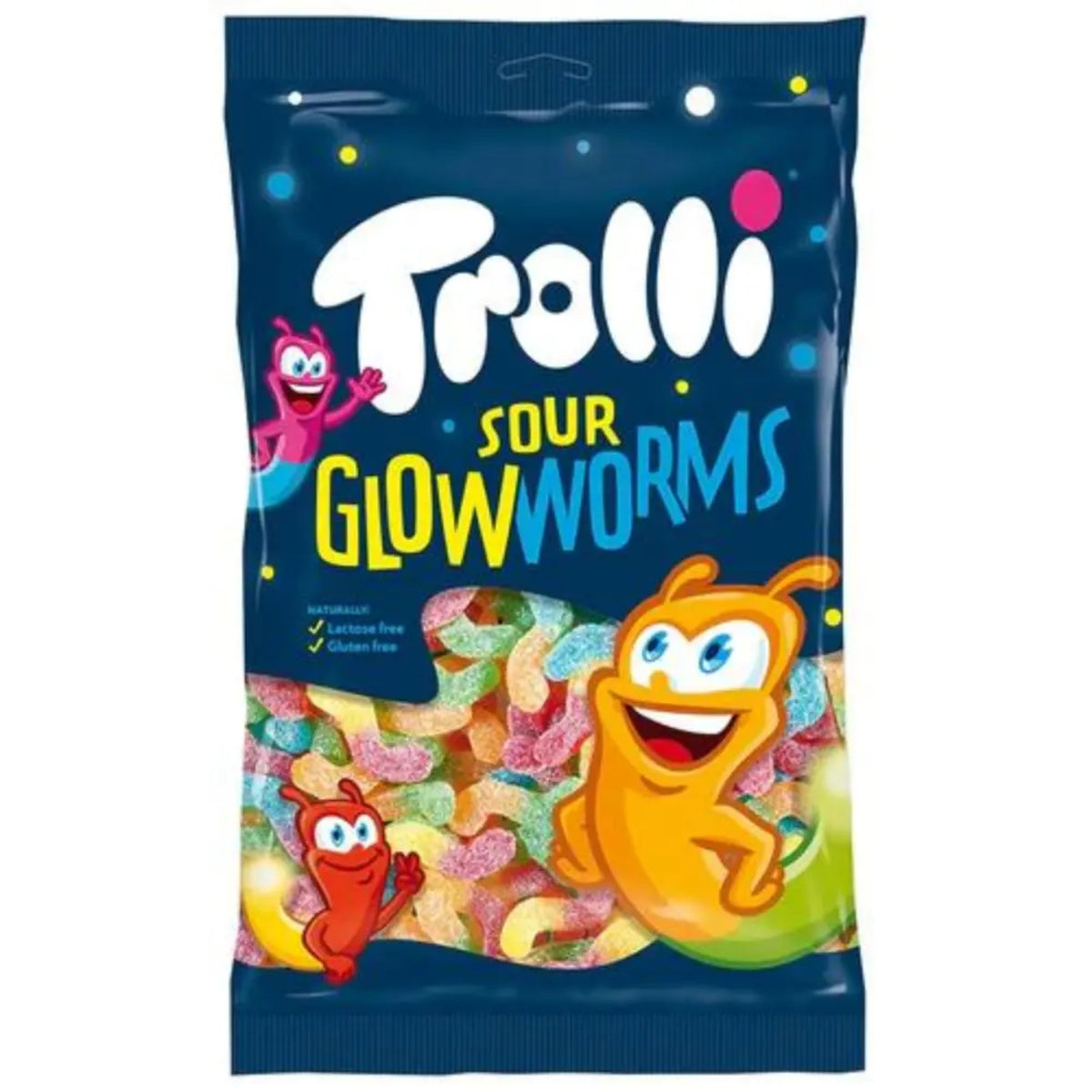Trolli - Glowworms 1KG Bag