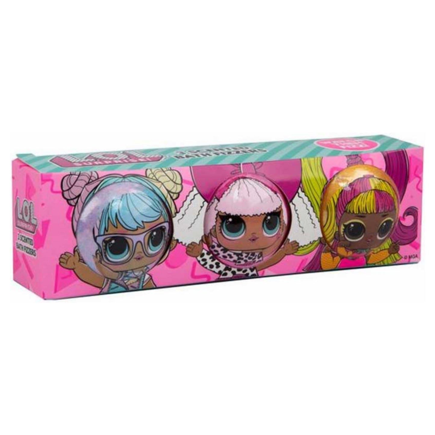 LOL Surprise! SCENTED BATH FIZZERS 3 PACK