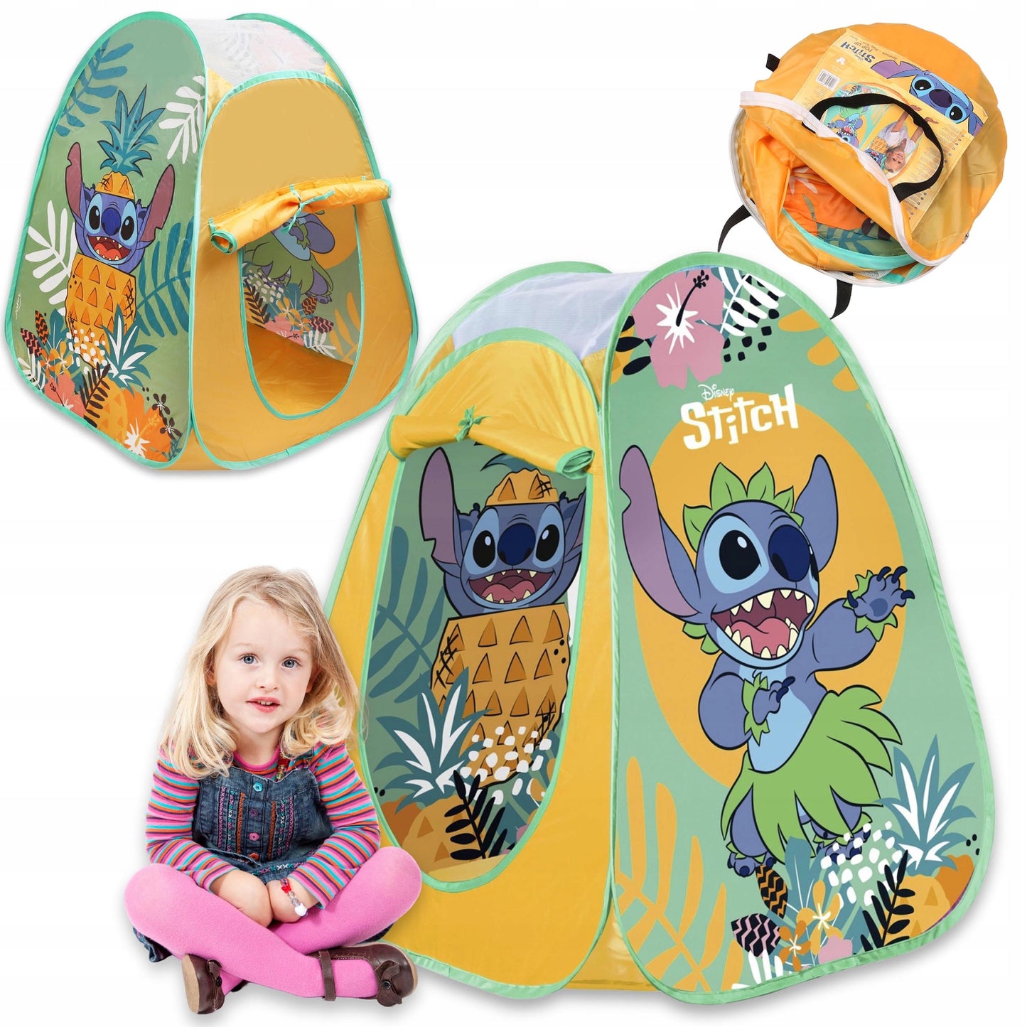 Stitch Pop Up Play Tent