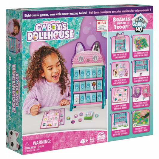 Gabby Dollhouse 8 in 1 Games