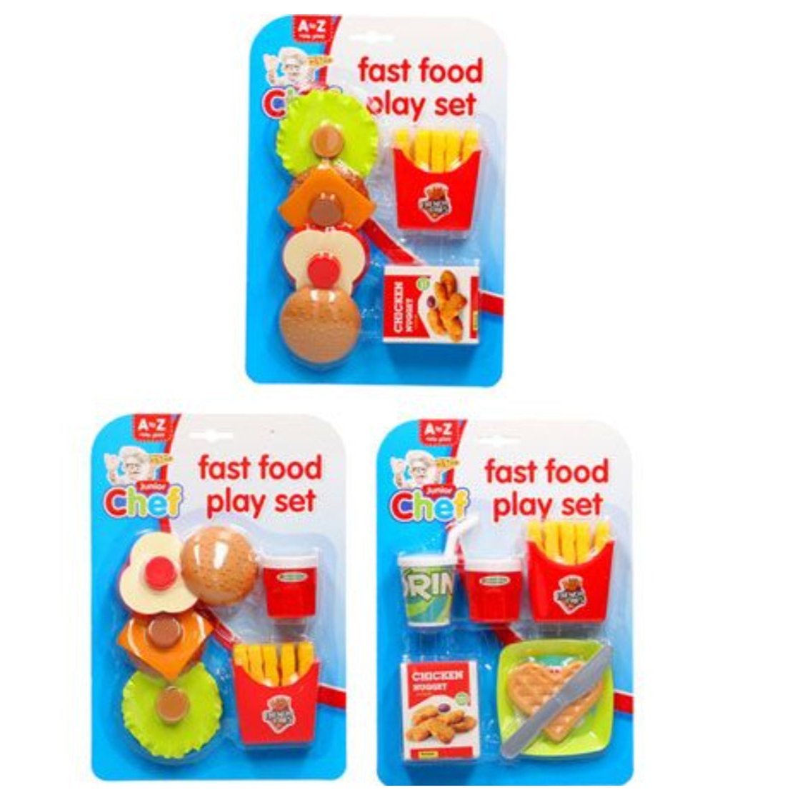 Fast Food Play Set - Assorted Sets