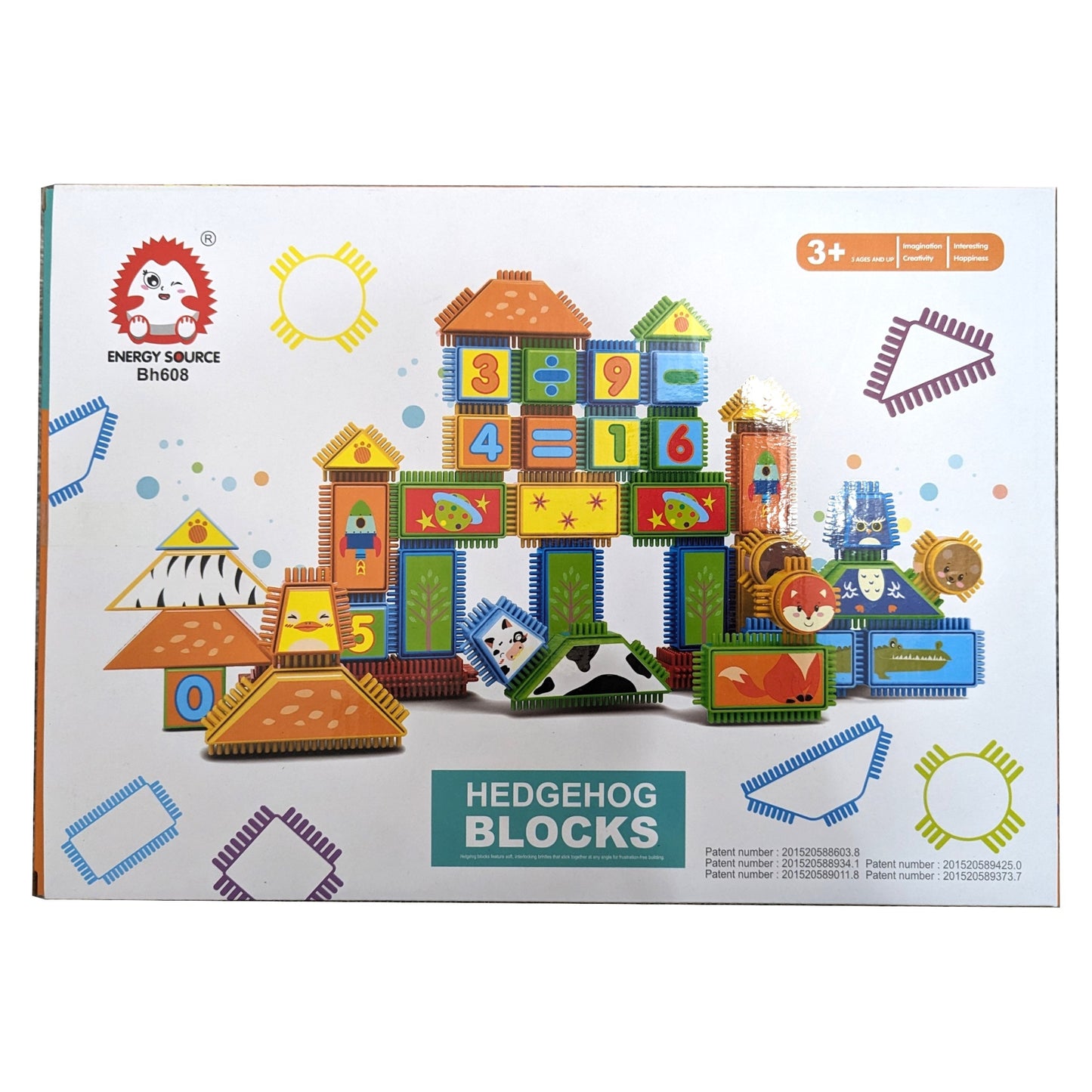 Hedgehog Blocks - 78pcs