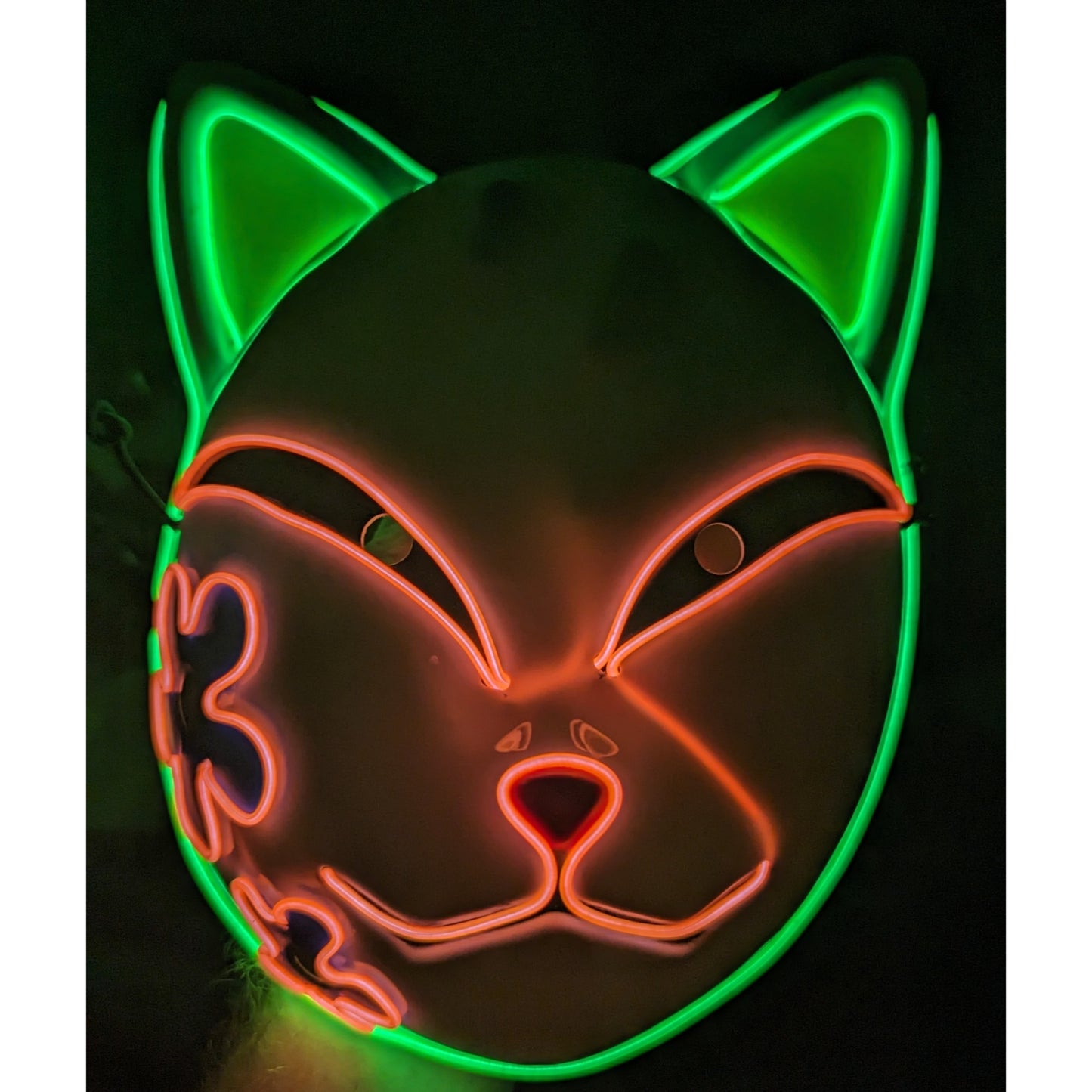 Demon Slayer Cat Halloween Mask 2