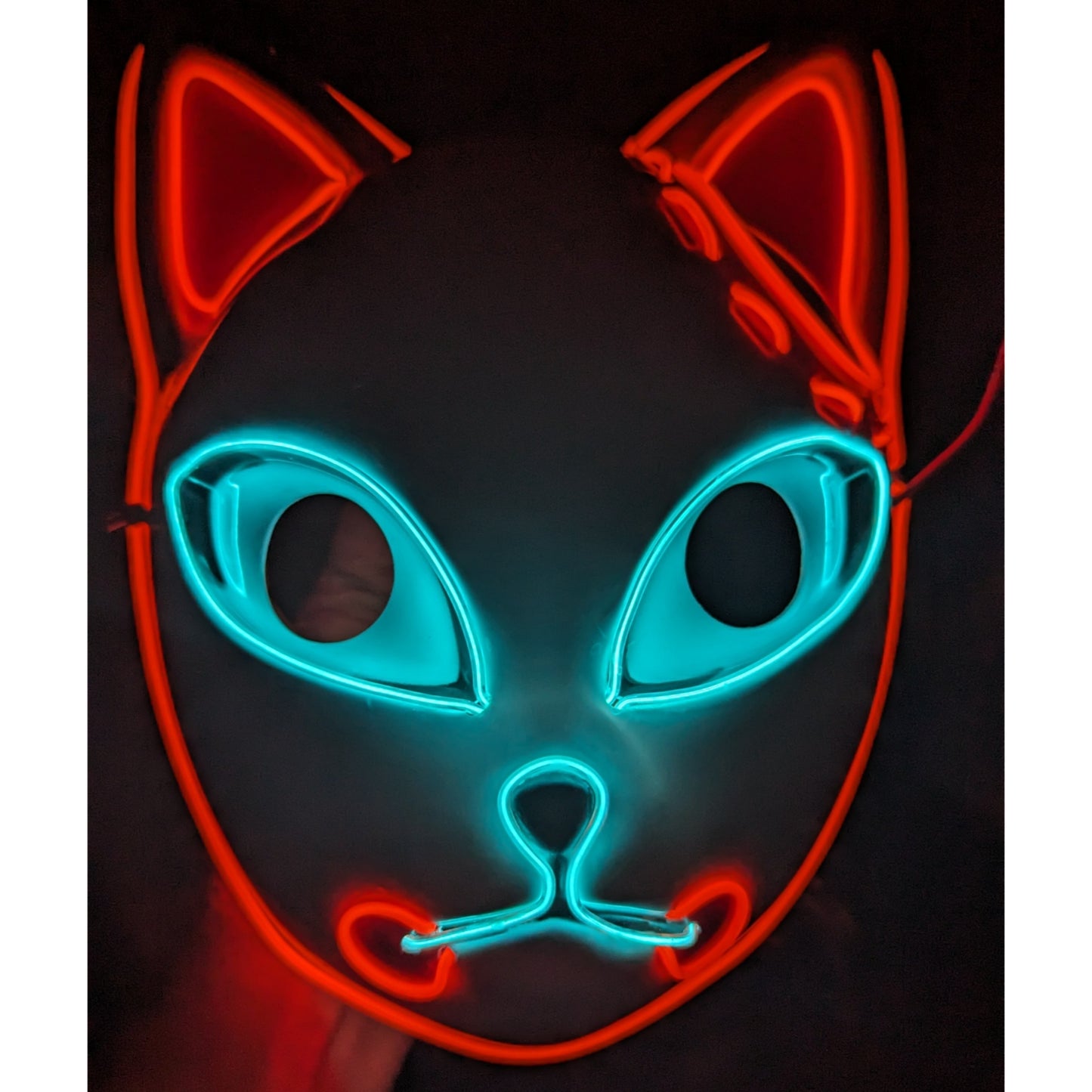 Demon Slayer Cat Halloween Mask 1