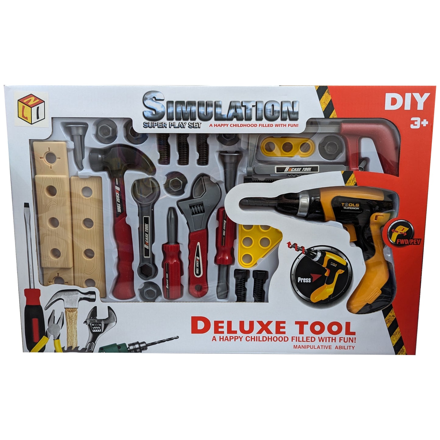 Deluxe Tools Super Play Set