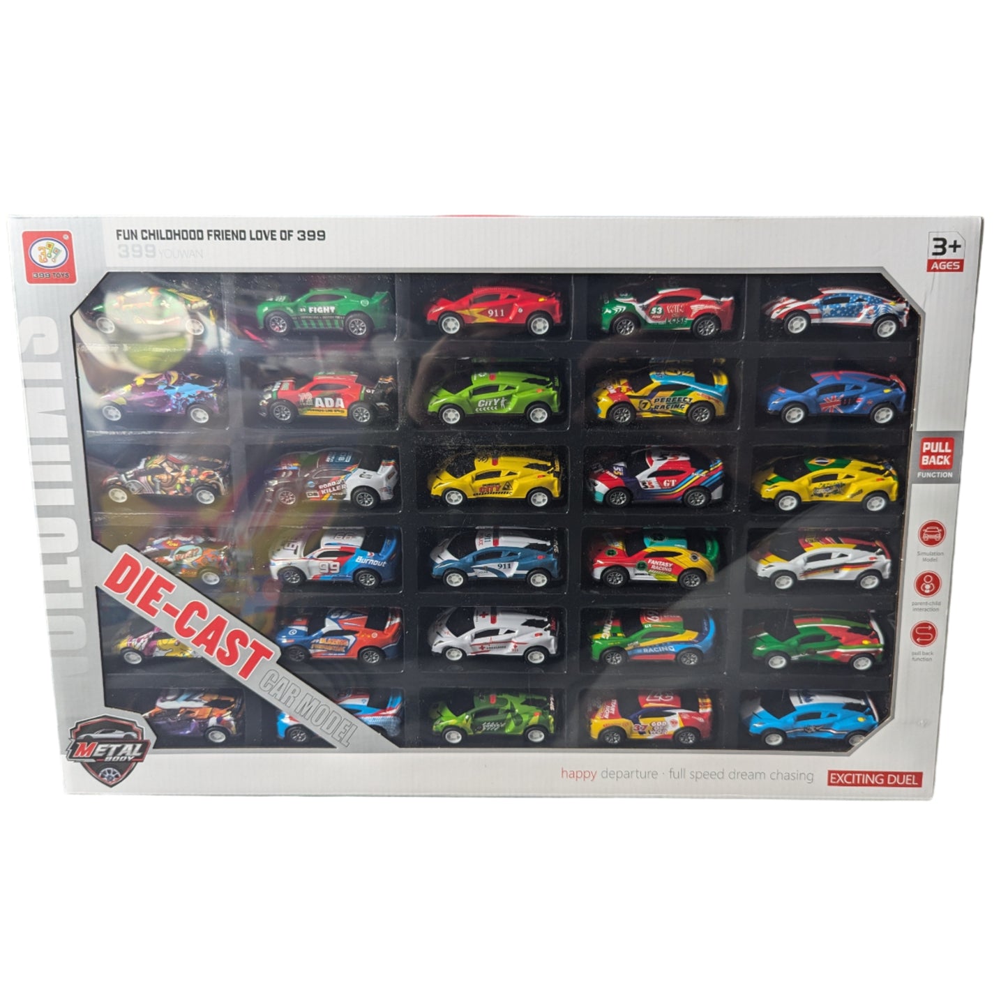 Die-Cast Cars 30 Pack