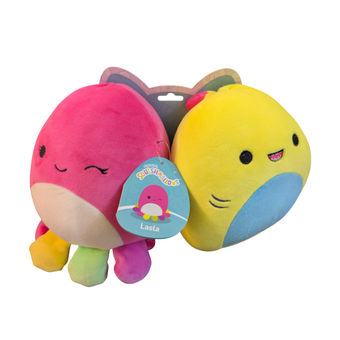 Squishmallow Lasla and Gilberto Duo Pack - 7.5 Inch