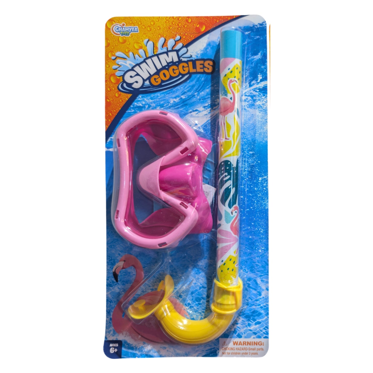 Scuba Set - Pink Flamingos