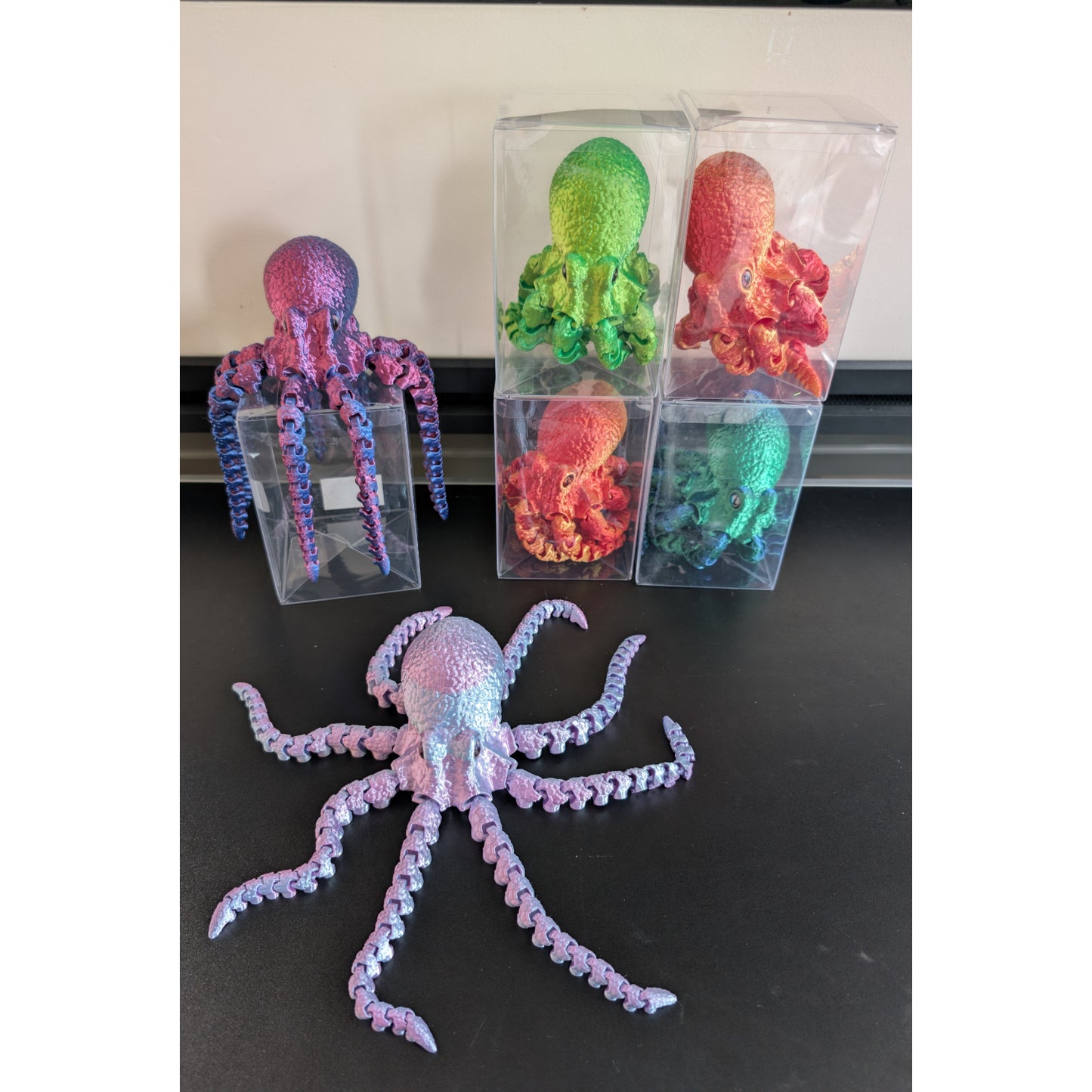 3D Printed Octopus - Assorted Colours