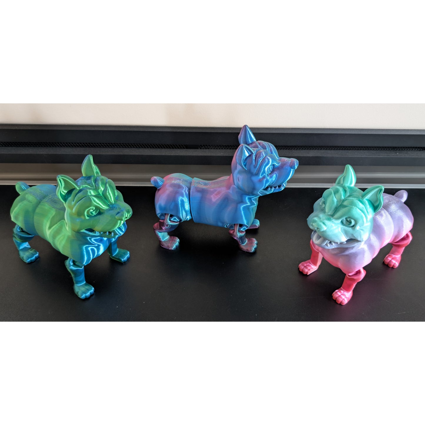 3D Printed Dog - Assorted Colours