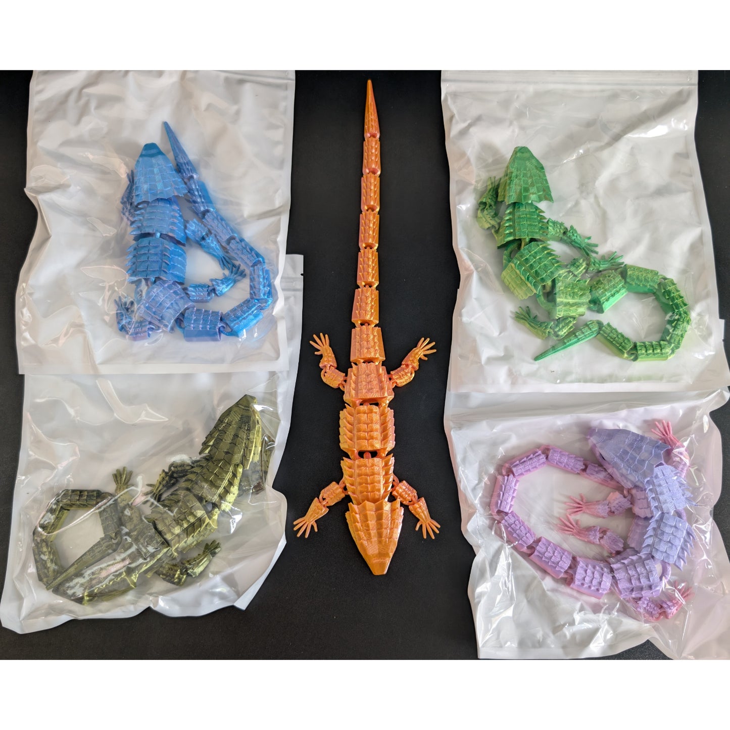 3D Printed Lizard - Assorted Colours