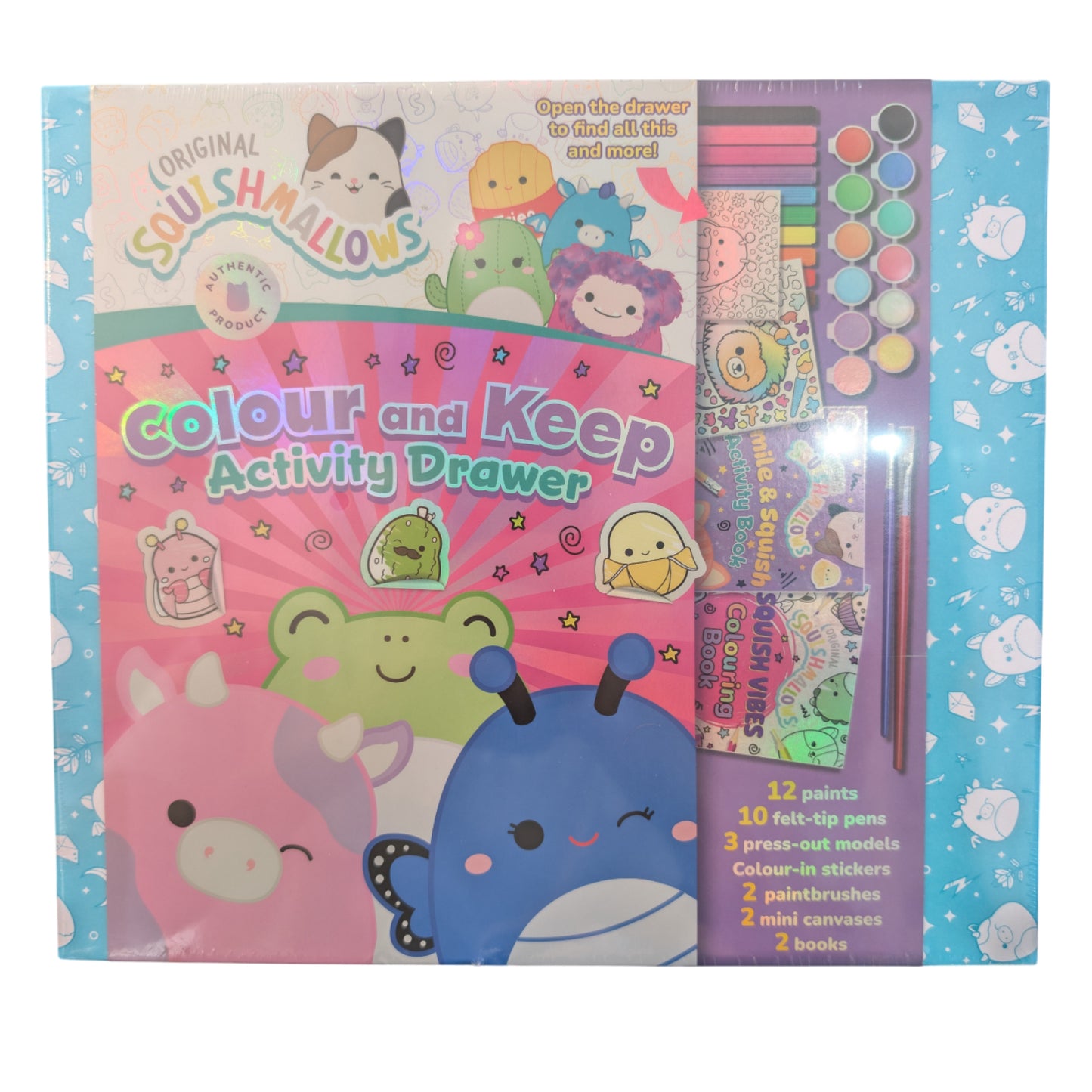 Squishmallow Colour and Keep Activity Drawer