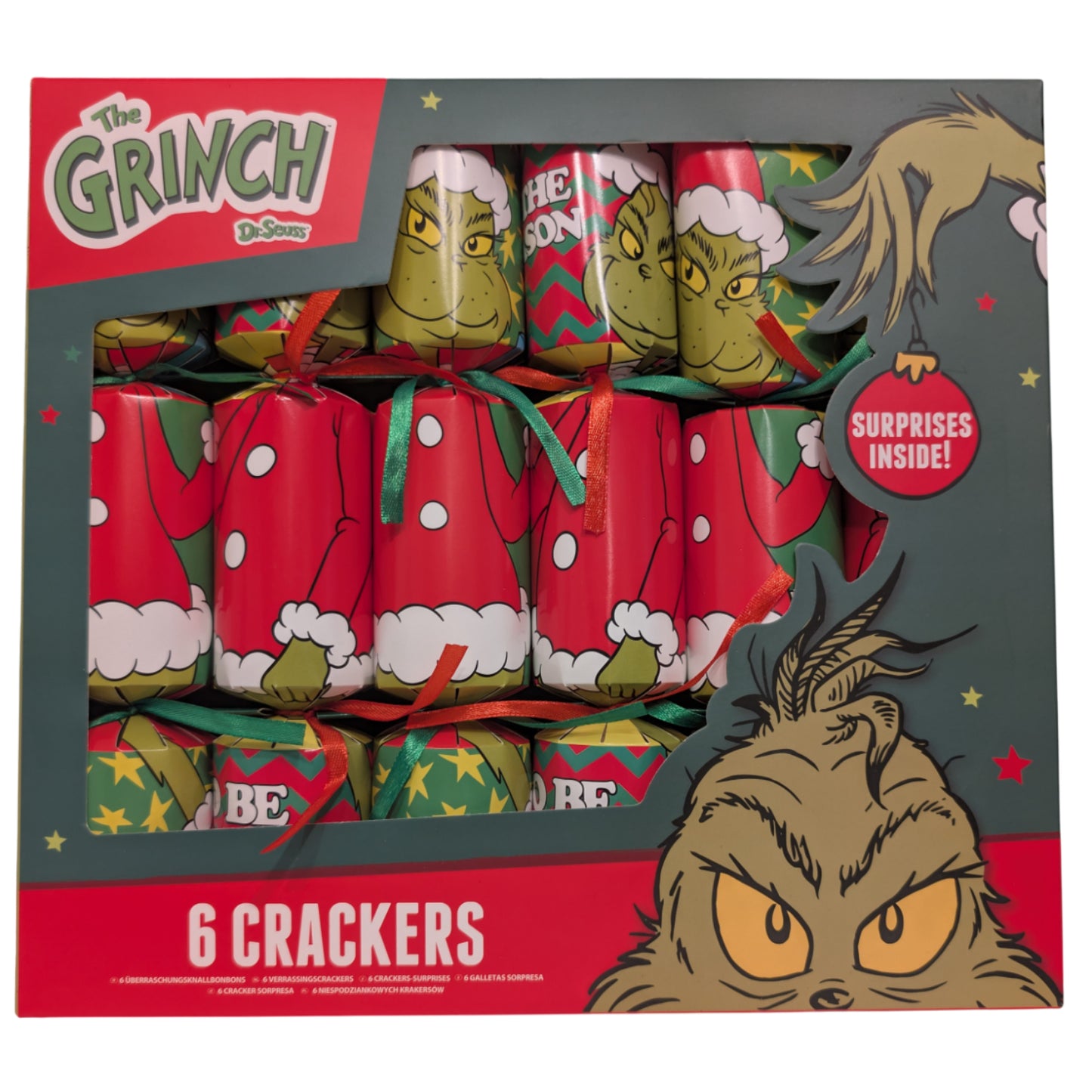 The Grinch - 6 Crackers